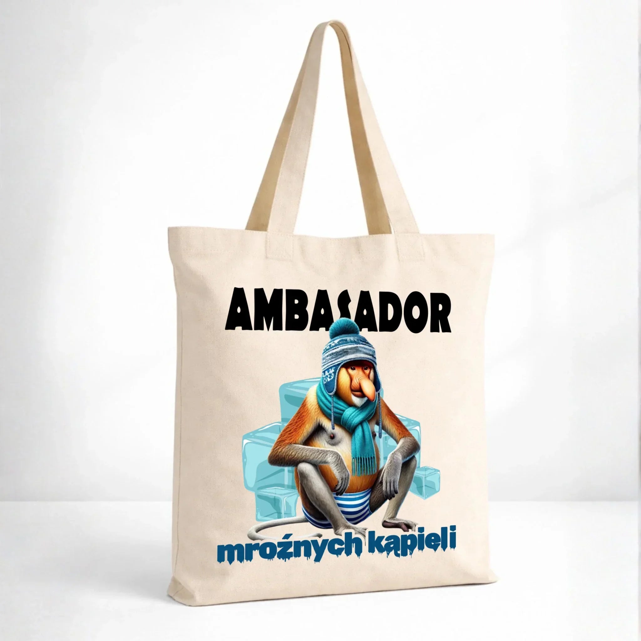 Torba - prezent dla morsa - Janusz Nosacz Mors - Ambasador mroźnych kąpieli HM03 - StoryCups.pl