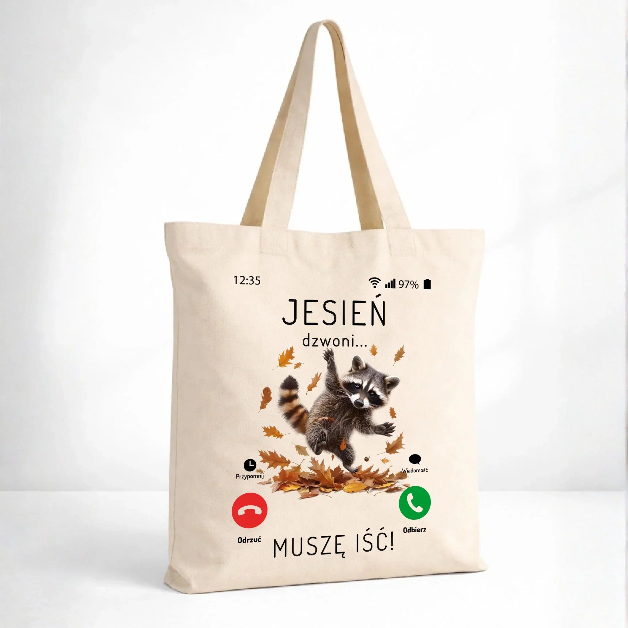 Torba jesienna - Jesień dzwoni muszę iść JS18 - StoryCups.pl