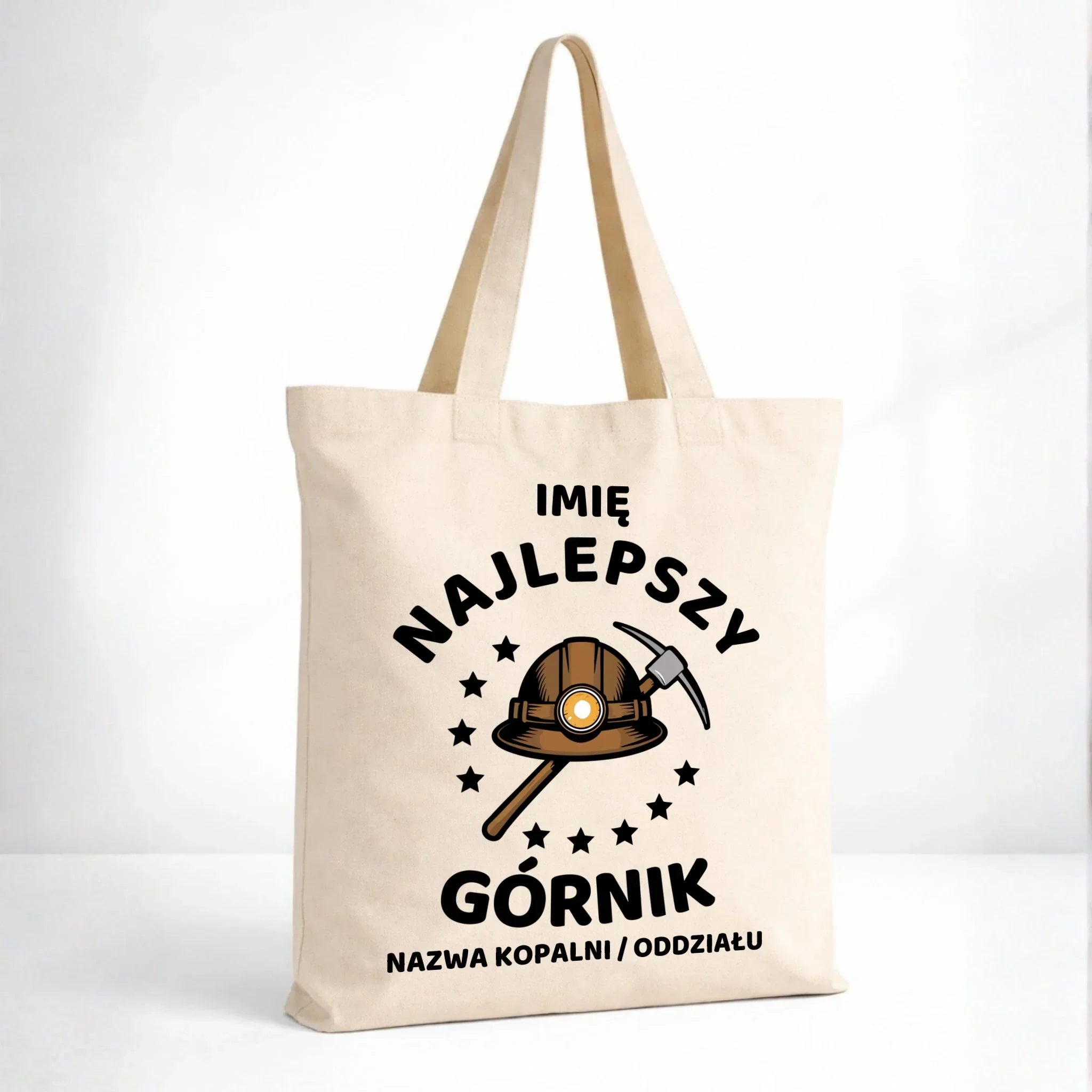 Torba - prezent dla górnika - Najlepszy górnik - personalizowana G23 - StoryCups.pl