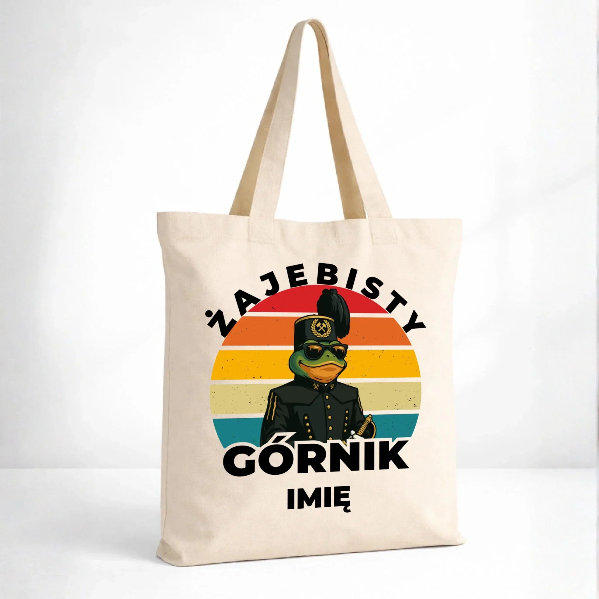 Torba - prezent dla górnika - Żajebisty górnik - personalizowana G19 - StoryCups.pl
