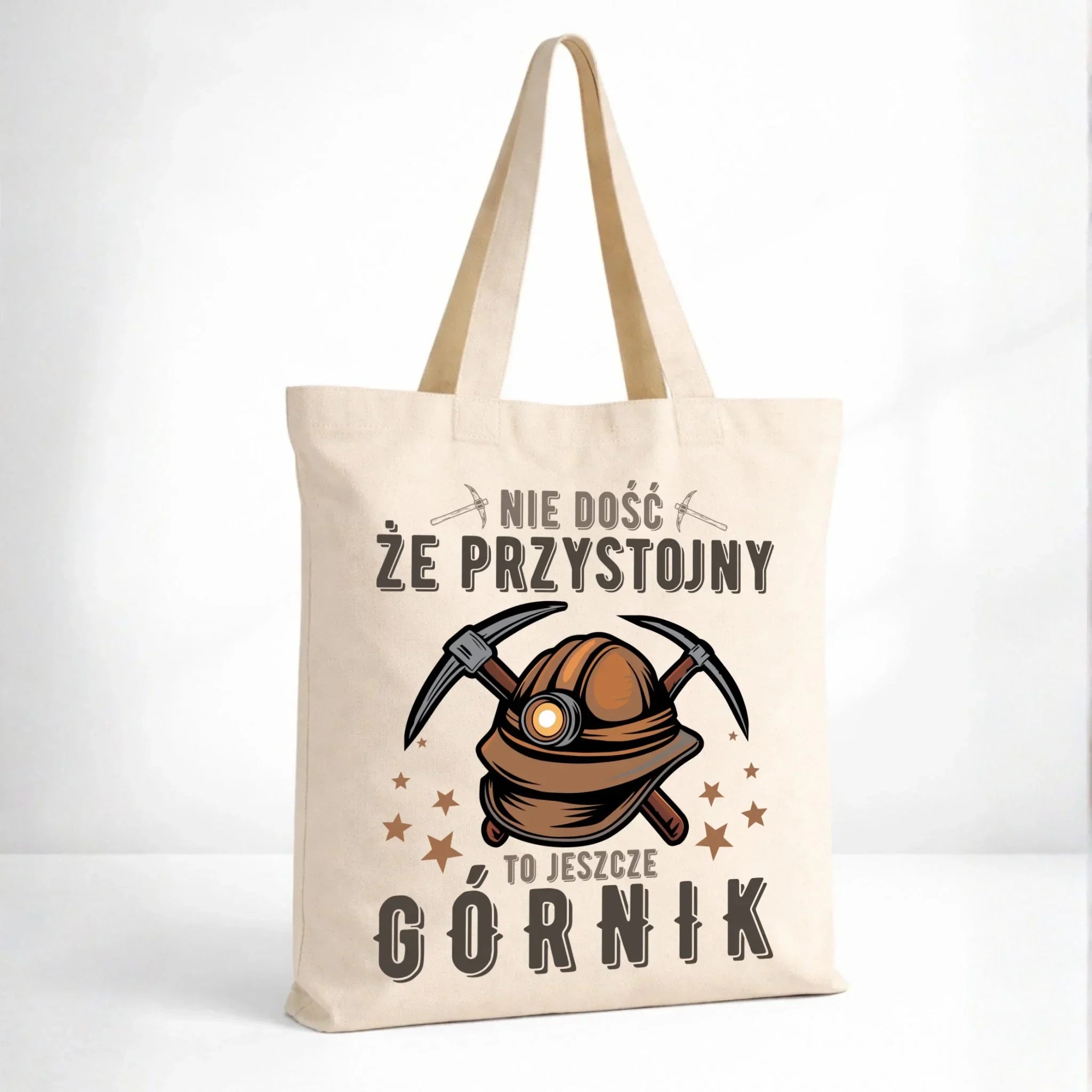 Torba - prezent dla górnika - Nie dość, że przystojny to jeszcze górnik G16 - StoryCups.pl