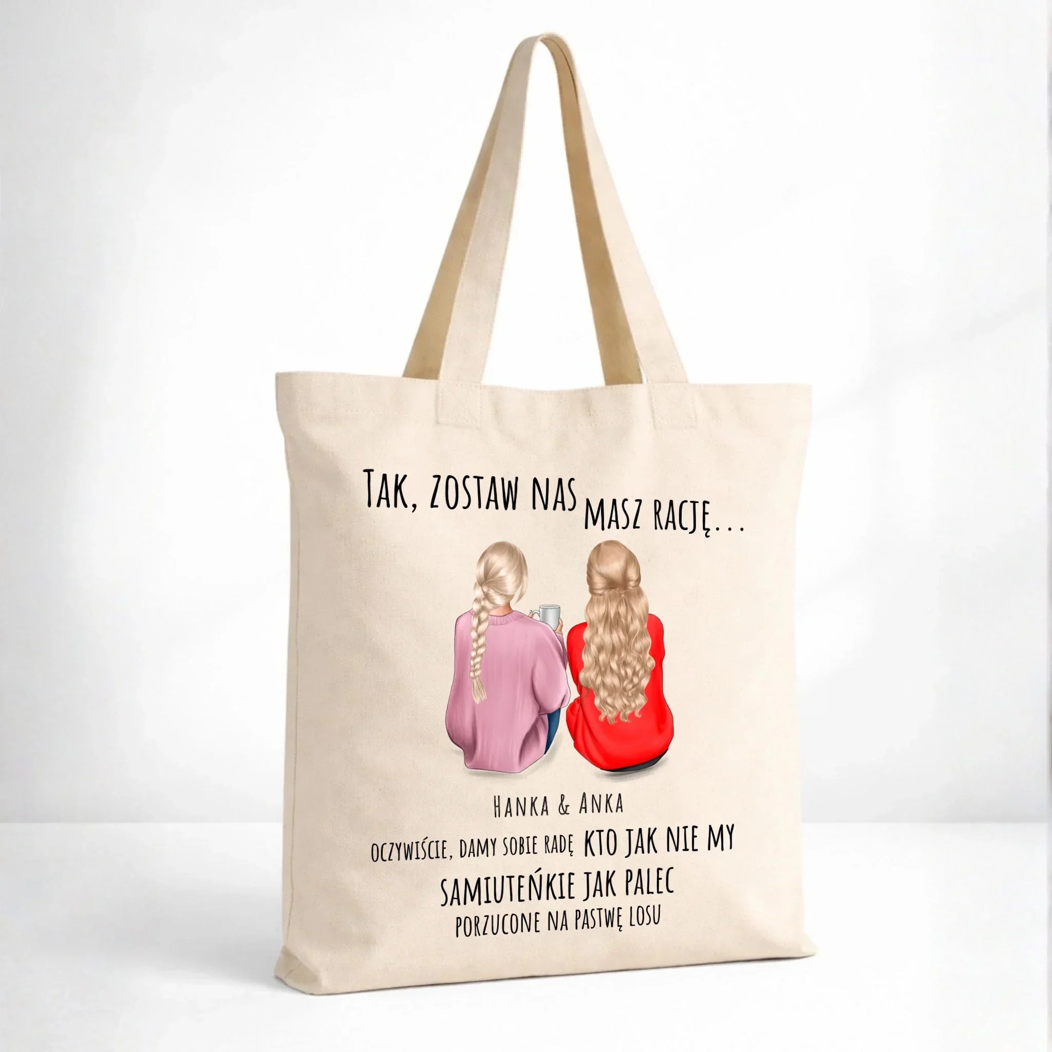 Torba na odejście z pracy - prezent od koleżanek - 2-5 osób personalizowana OP16 - StoryCups.pl