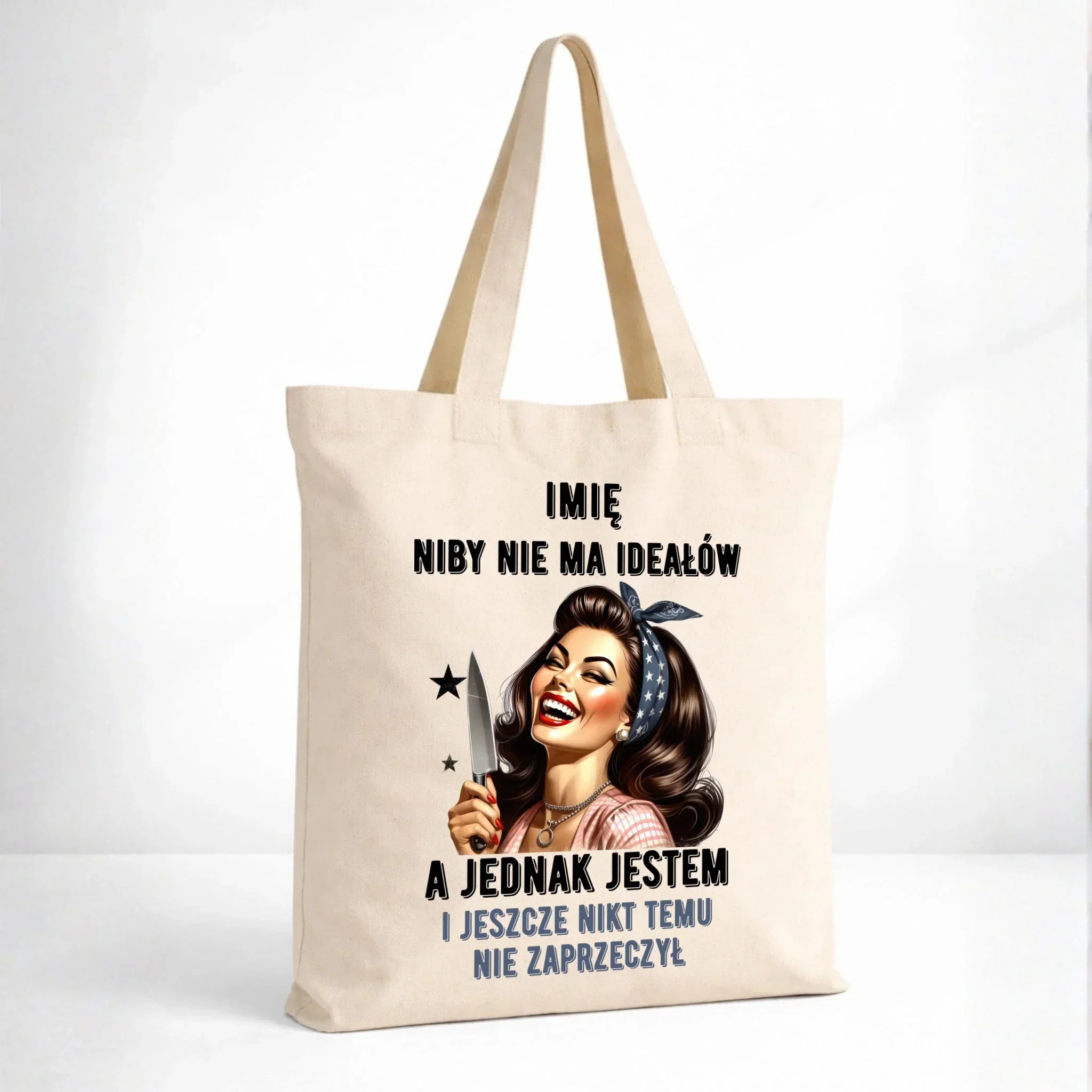 Torba - Niby nie ma ideałów - personalizowana DZ01 - StoryCups.pl