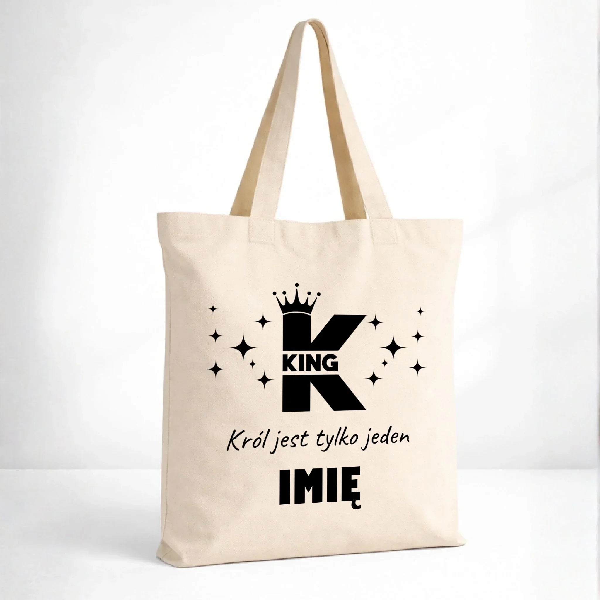 Torba dla niego - King Król jest tylko jeden - personalizowana W40 - StoryCups.pl