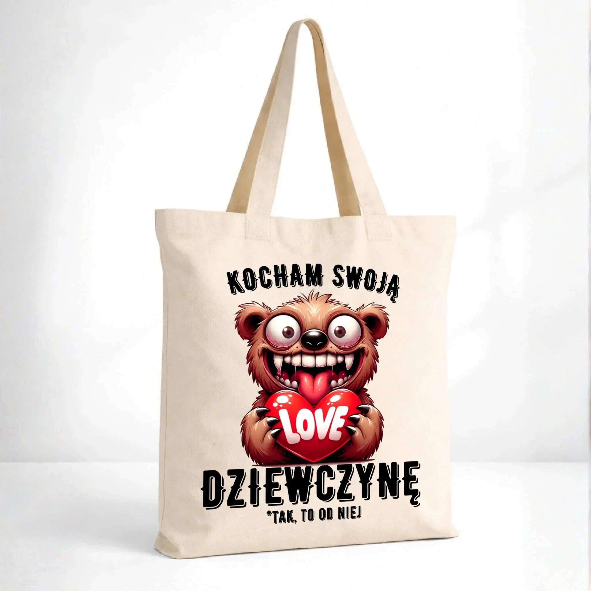 Torba dla chłopaka - Kocham swoją dziewczynę W30 - StoryCups.pl