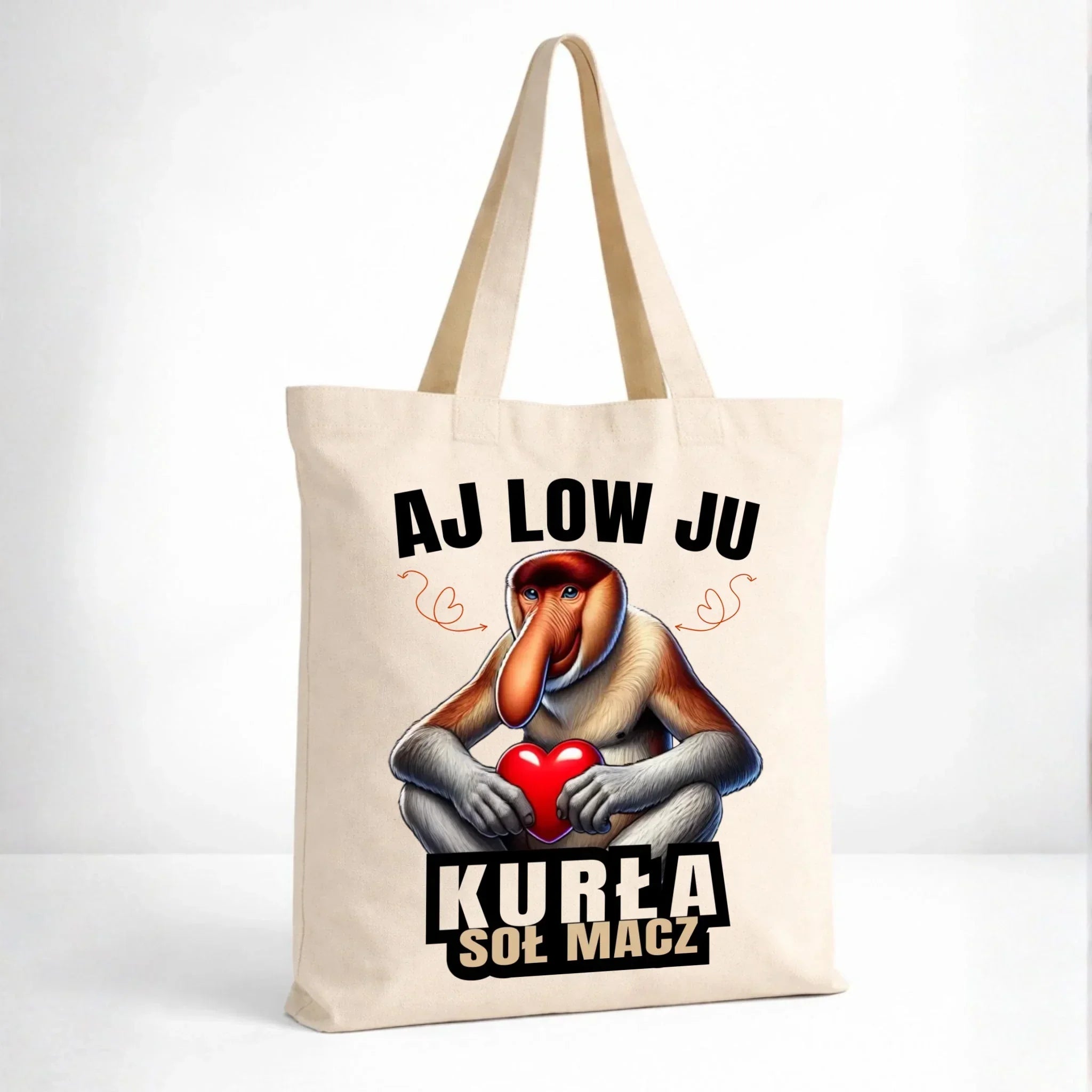 Torba dla par - Janusz nosacz - Aj low ju kurła W26 - StoryCups.pl