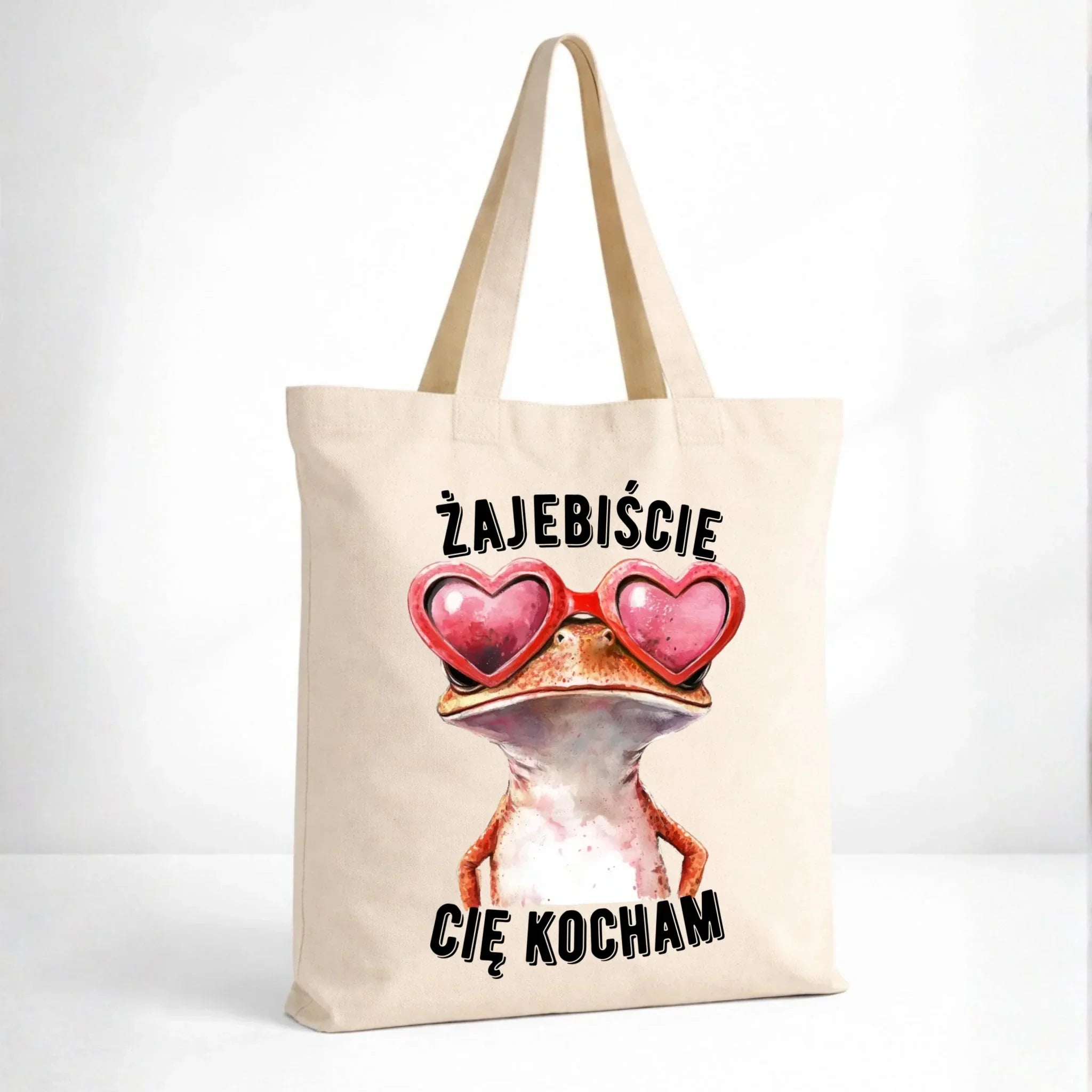 Torba dla par - Żajebiście Cię Kocham Żaba W17 - StoryCups.pl