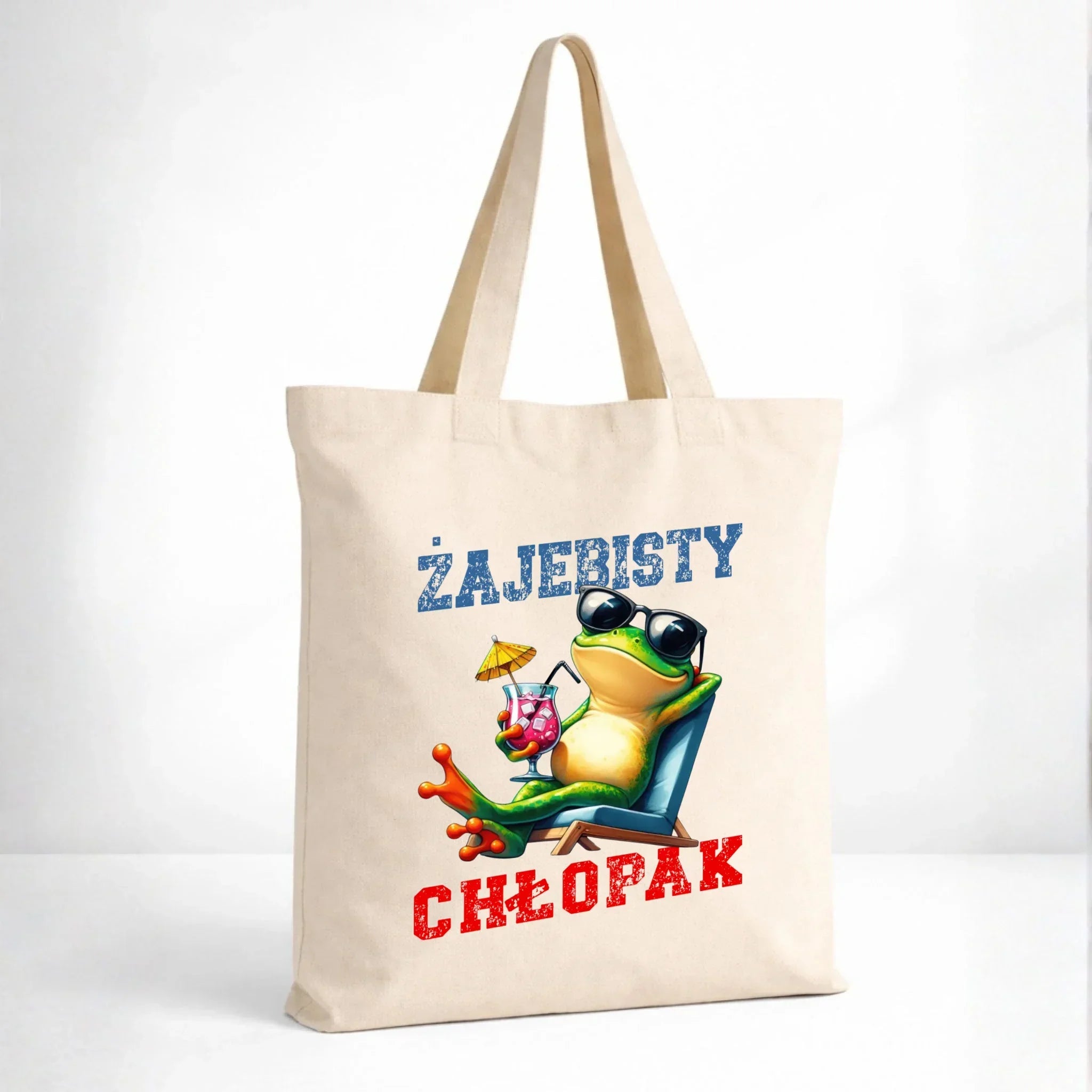 Torba z żabą - prezent dla chłopaka - Żajebisty chłopak DCH19 - StoryCups.pl