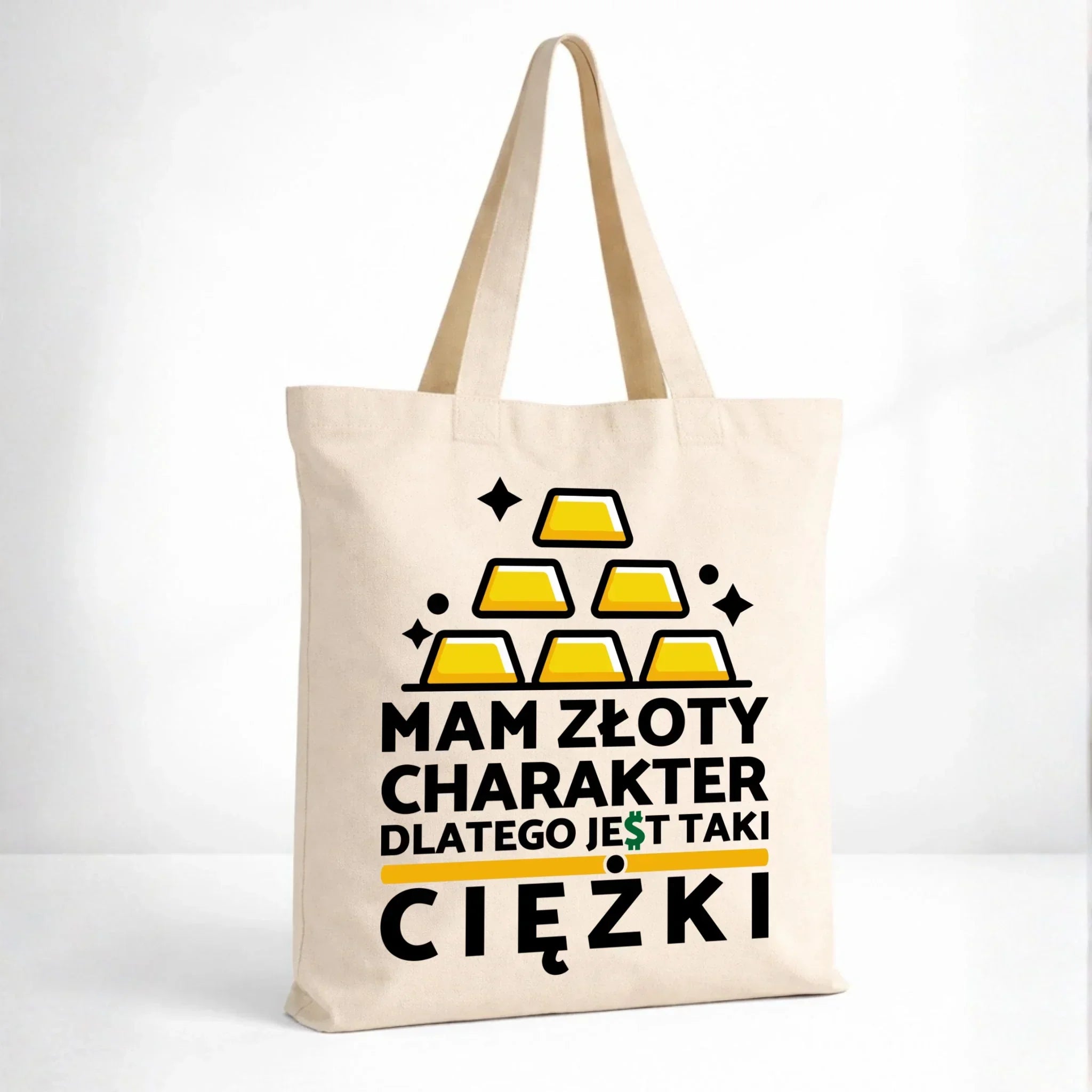Torba - prezent dla chłopaka - Złoty charakter DCH16 - StoryCups.pl