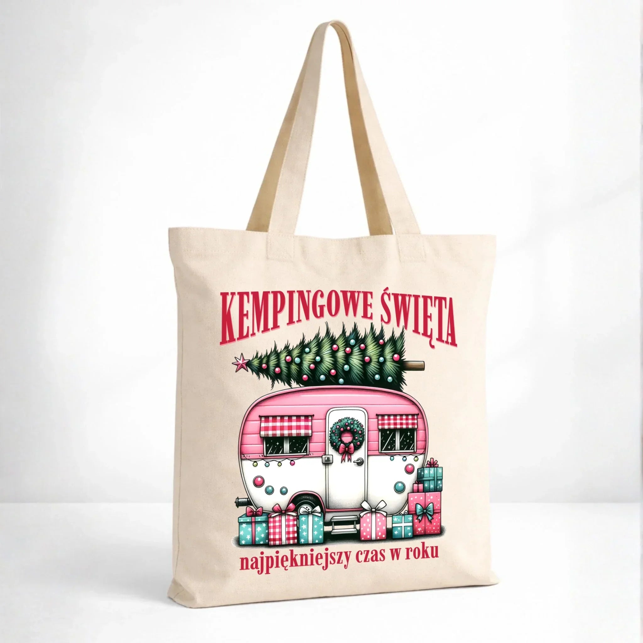 Torba świąteczna - Kamper Kempingowe Święta BN40 - StoryCups.pl