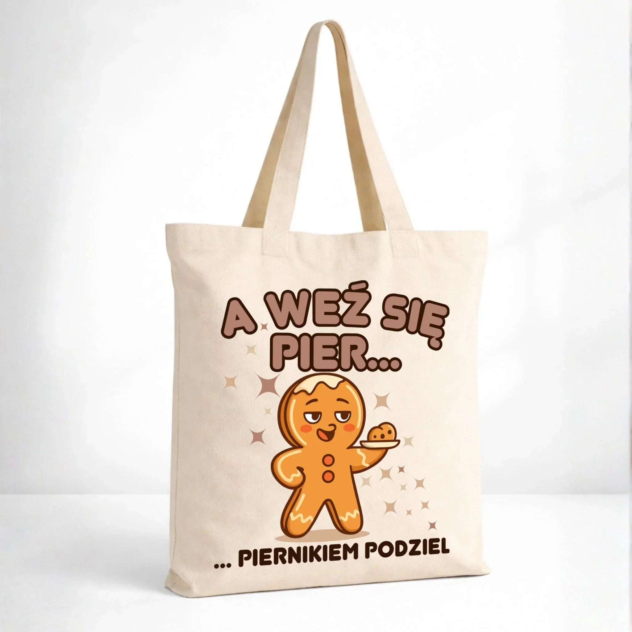 Torba świąteczna - Piernik A weź się pier... piernikiem podziel BN87 - StoryCups.pl
