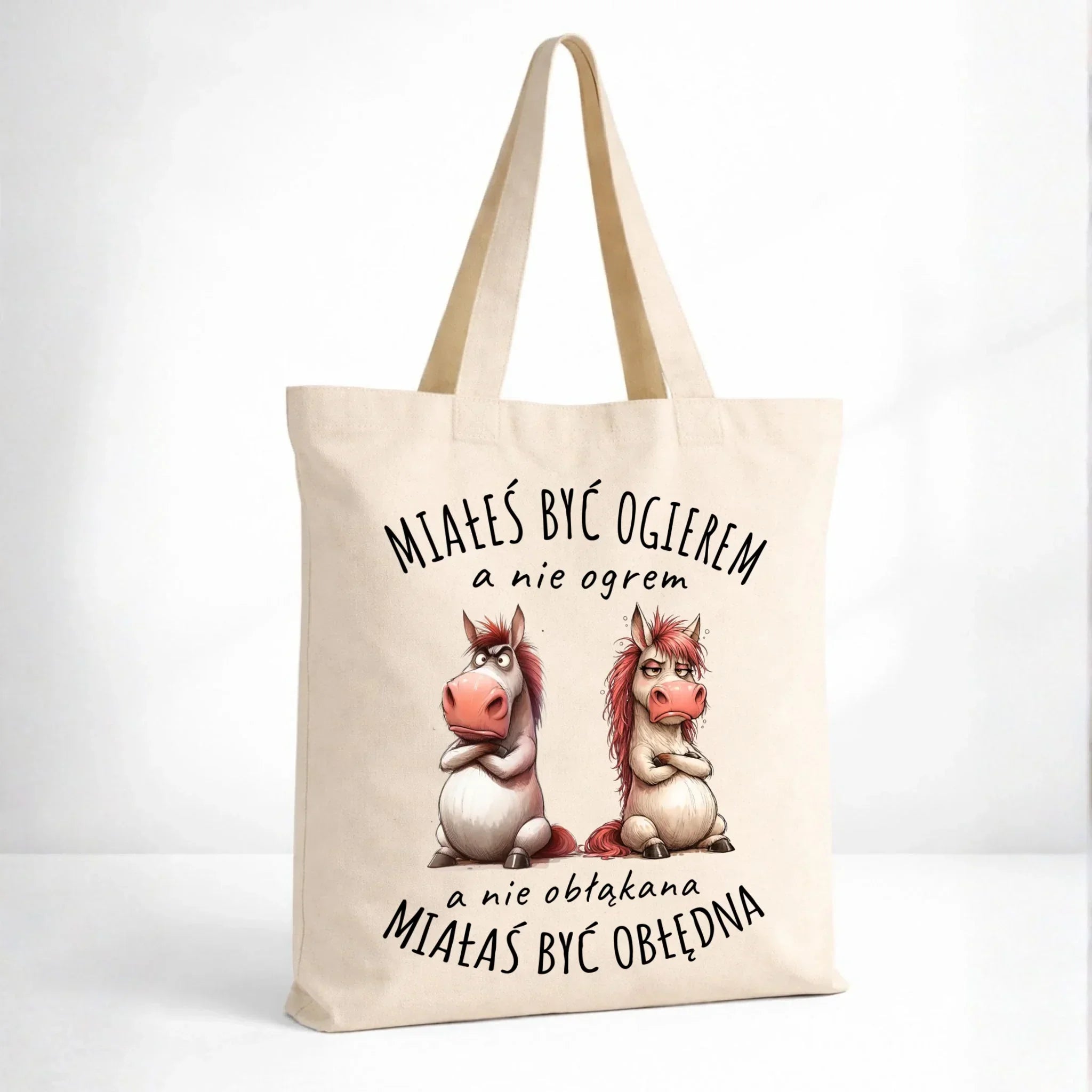 Torba dla par - Ogier & Obłędna - śmieszna W85 - StoryCups.pl