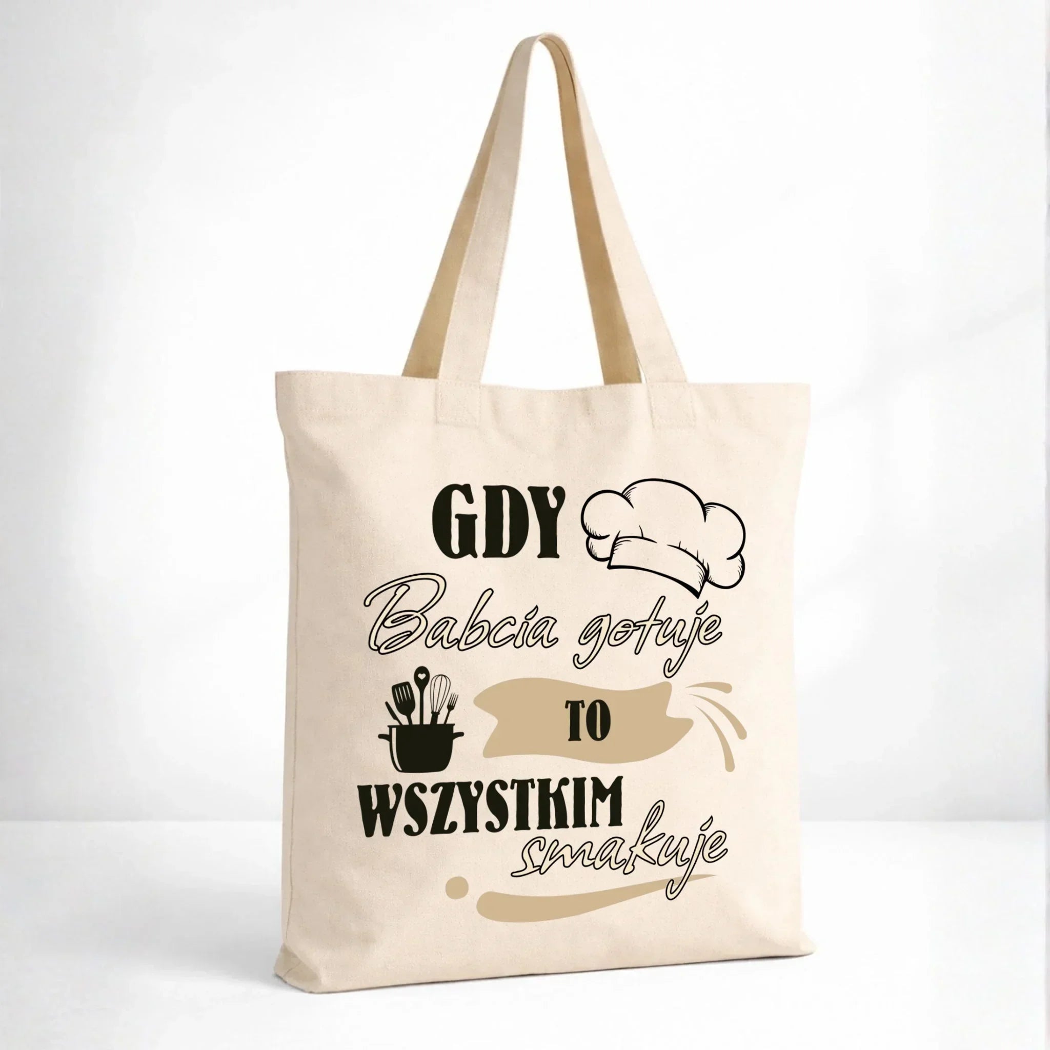 Torba dla babci - Gdy babcia gotuje to wszystkim smakuje B36 - StoryCups.pl