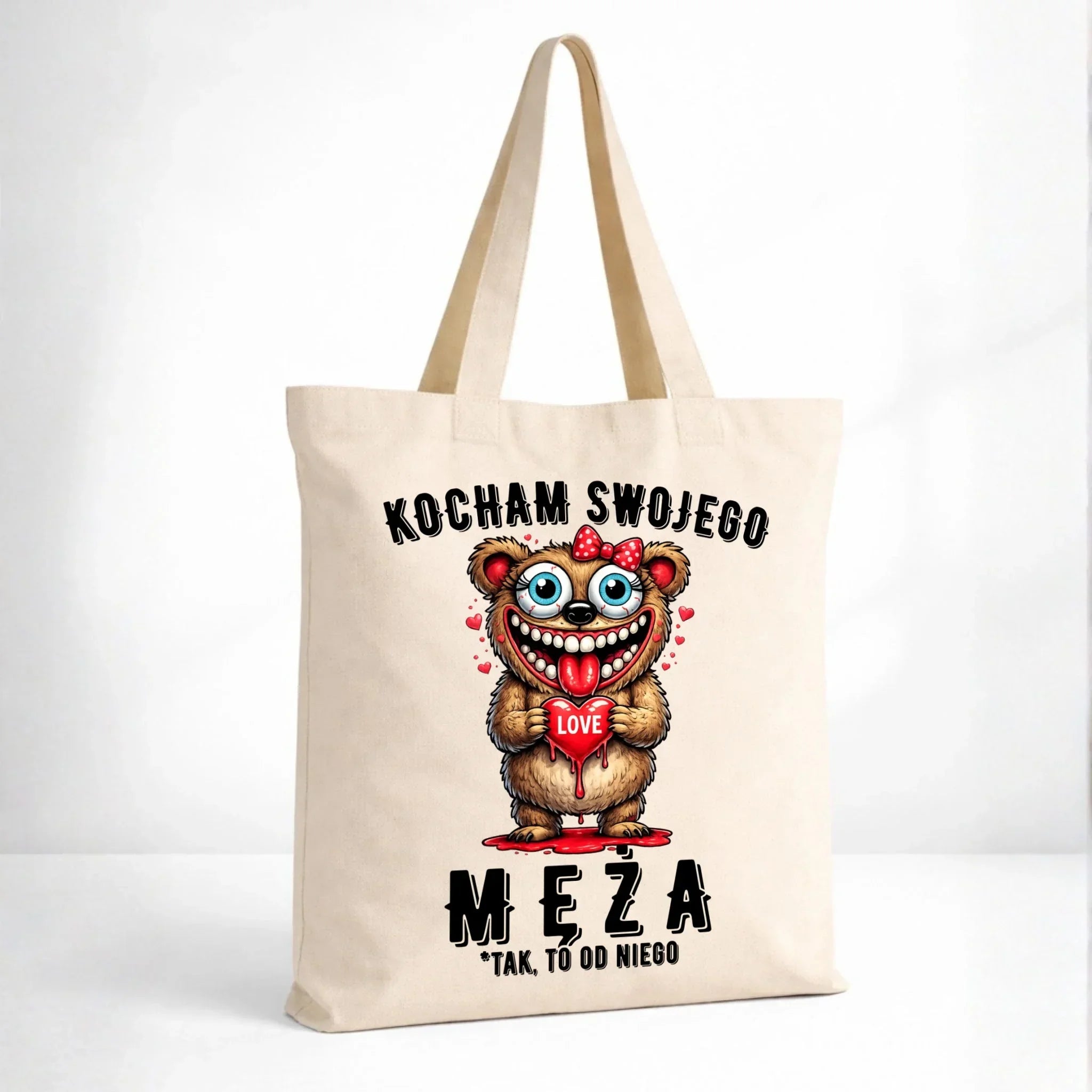 Torba dla żony - Kocham swojego męża W22 - StoryCups.pl