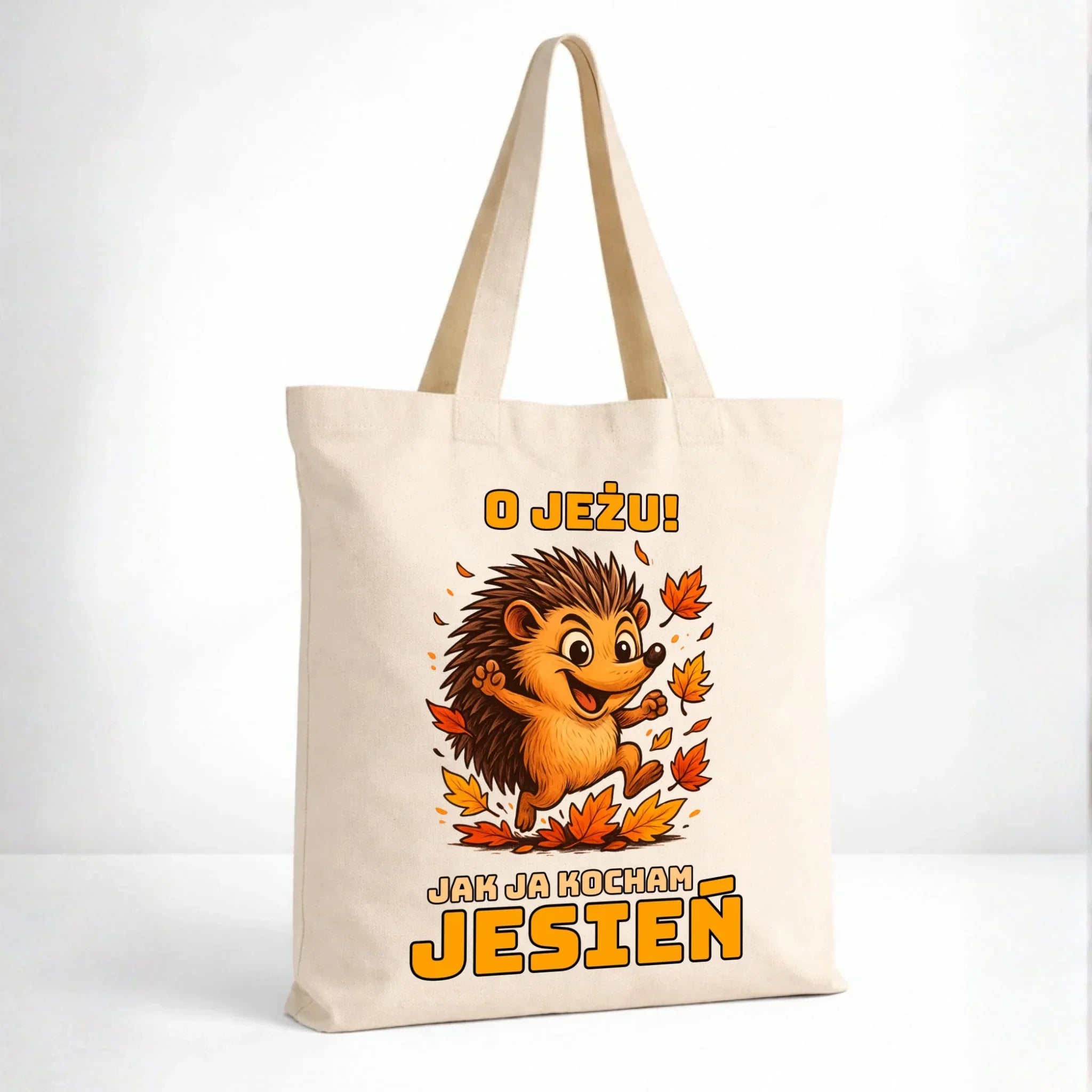 Torba jesienna - O JEŻU! Jak ja kocham jesień JS31 - StoryCups.pl