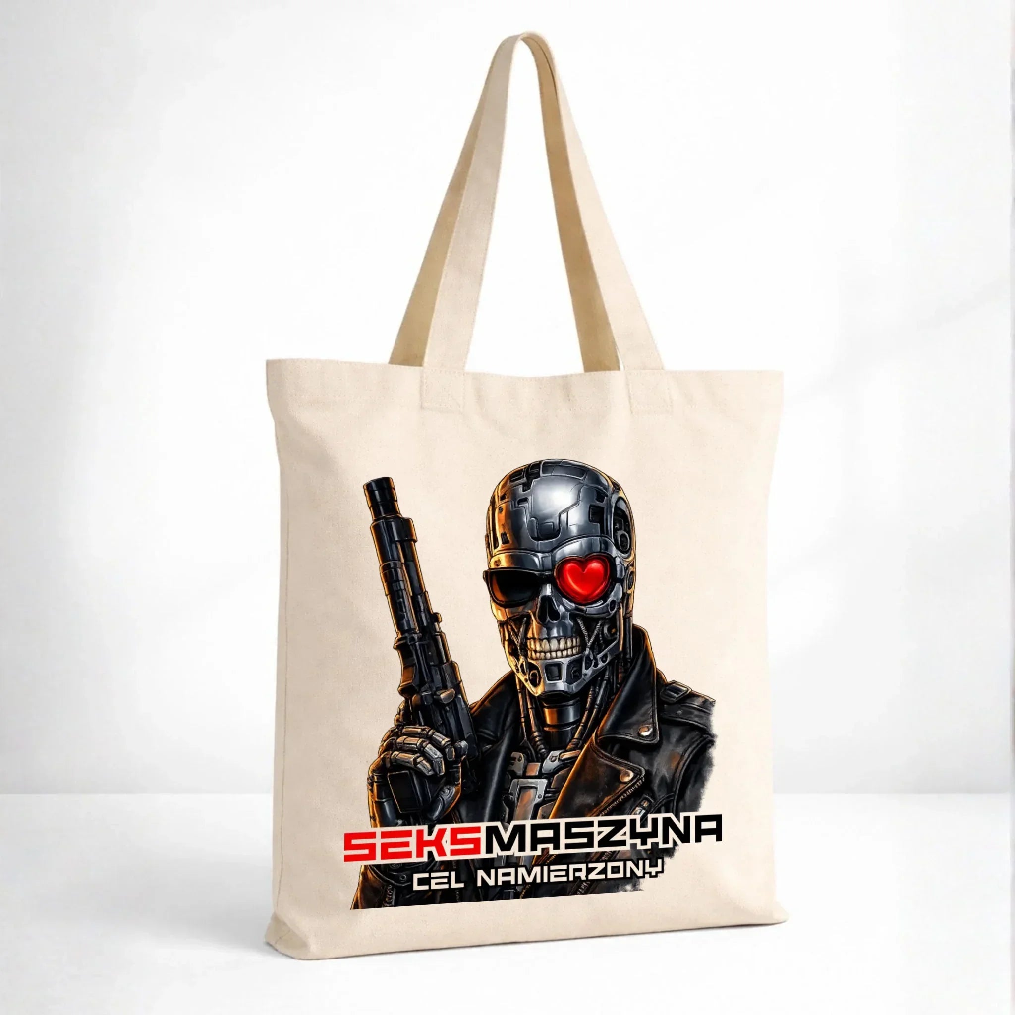 Torba dla faceta - Cyborg z sercem Seks maszyna DCH32 - StoryCups.pl