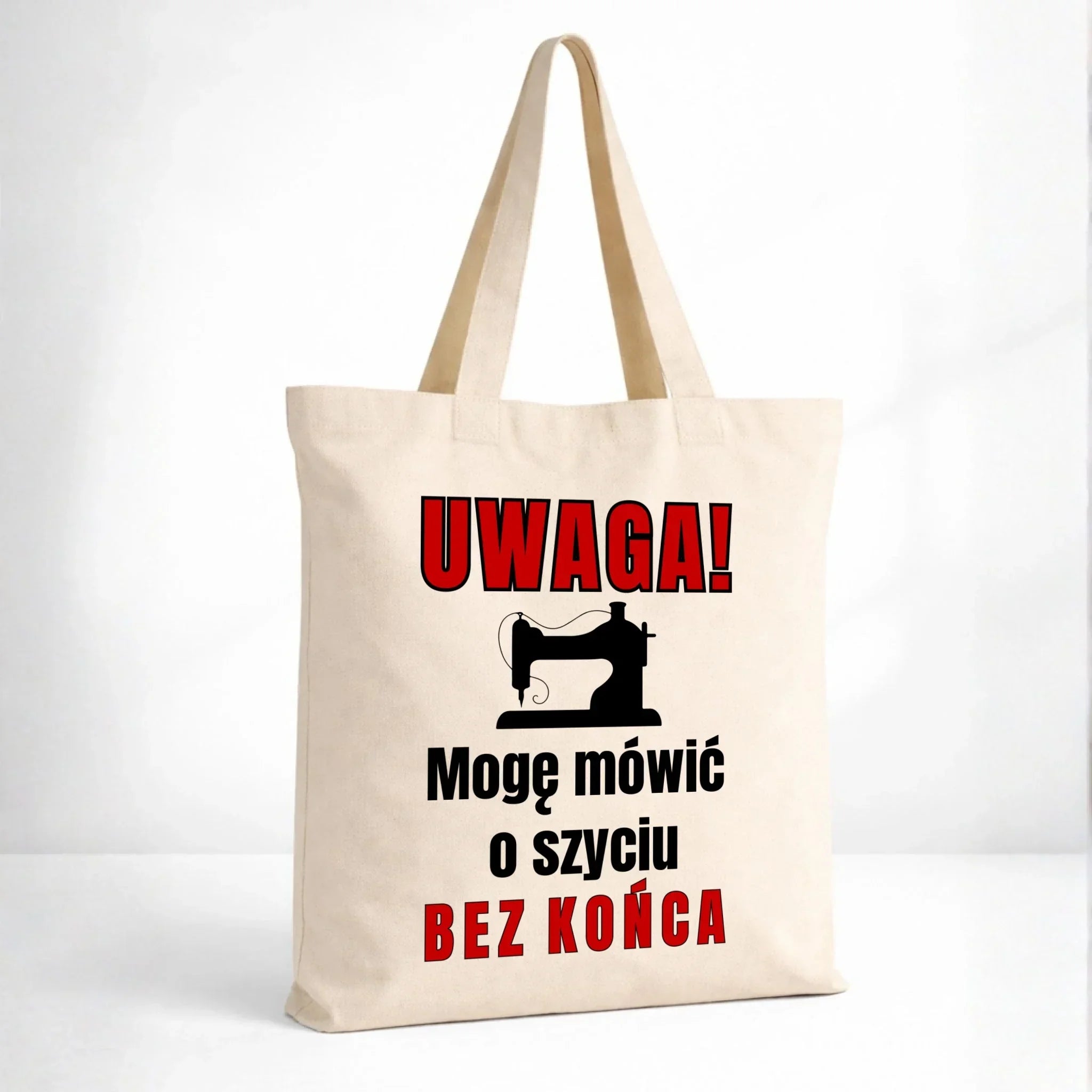 Torba szyciowa dla krawcowej - Mówić o szyciu bez końca HS19 - StoryCups.pl