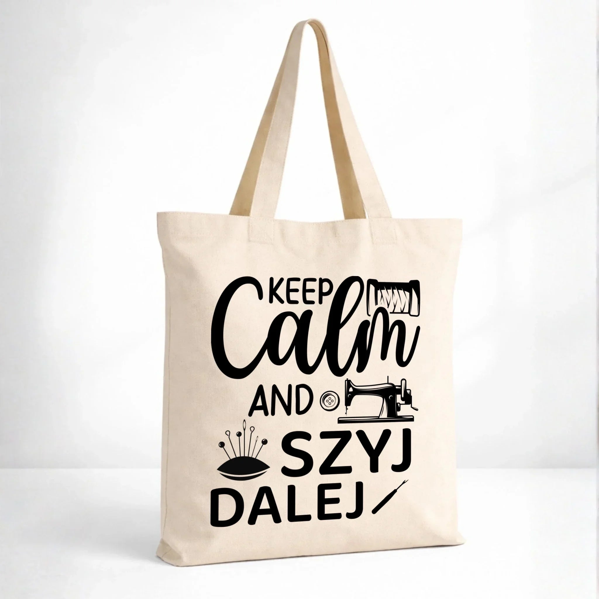 Torba szyciowa dla krawcowej - KEEP CALM and SZYJ DALEJ HS31 - StoryCups.pl