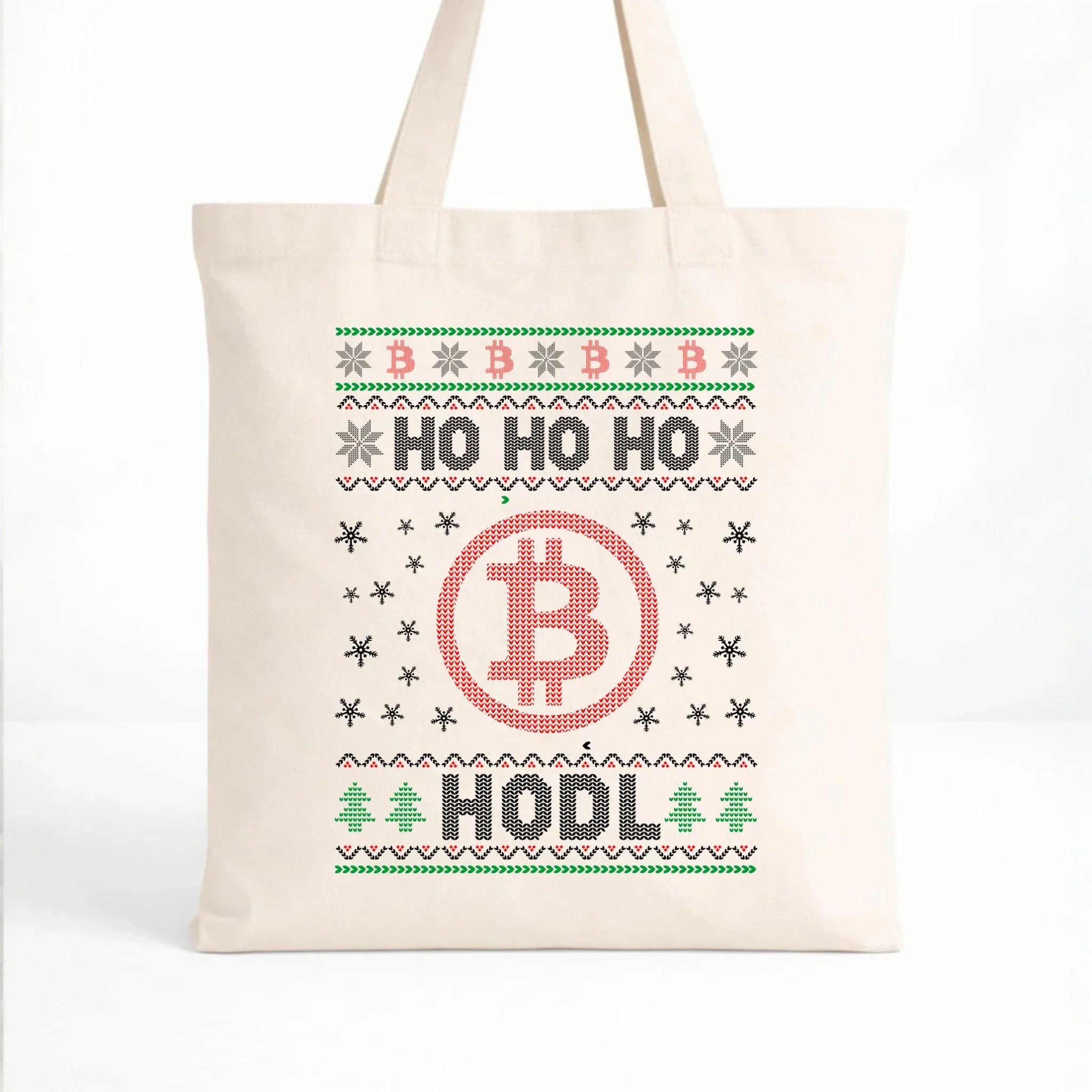 Torba świąteczna - Bitcoin - Ho Ho hodl BN103 - StoryCups.pl