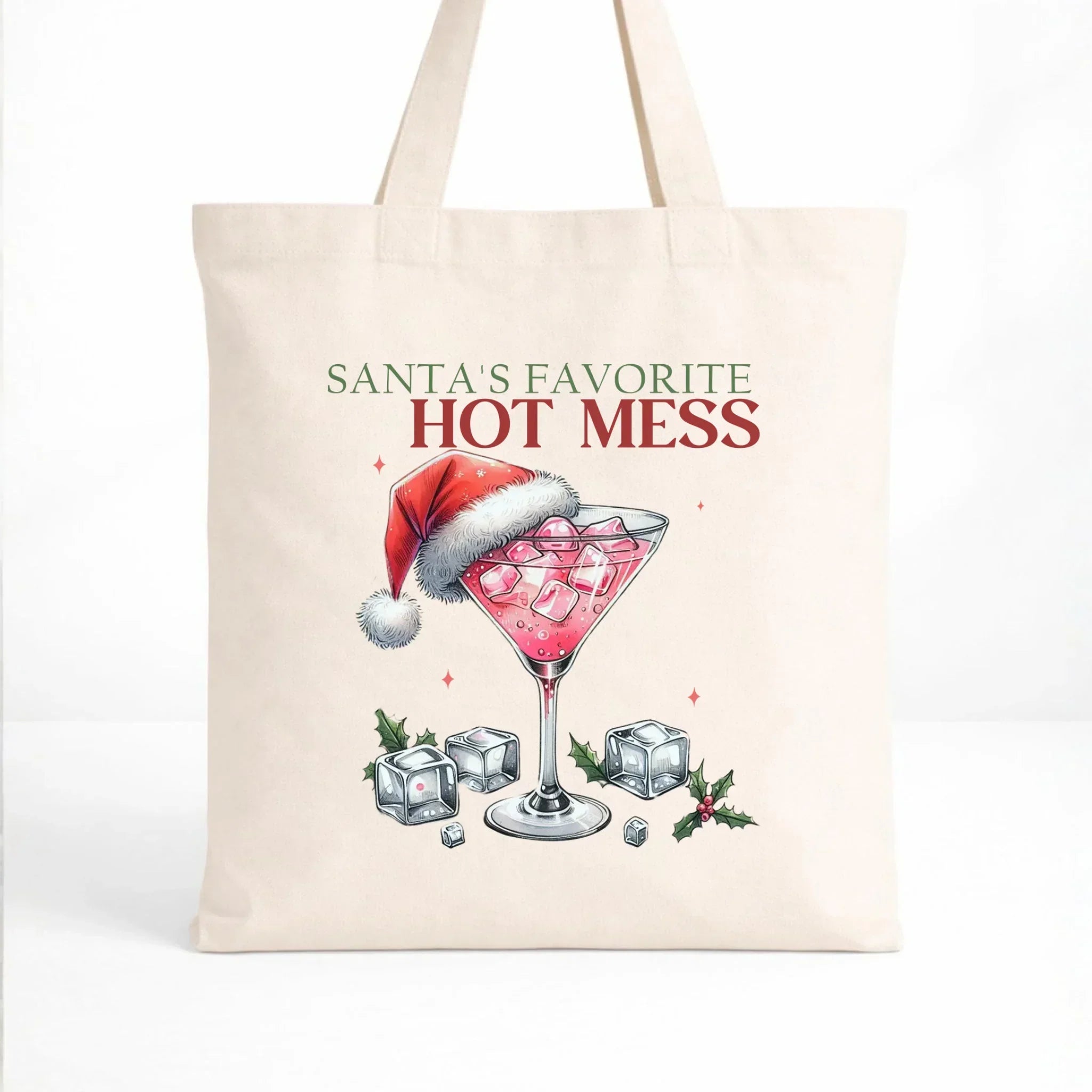 Torba świąteczna - Santa's favorite hot mess BN75 - StoryCups.pl