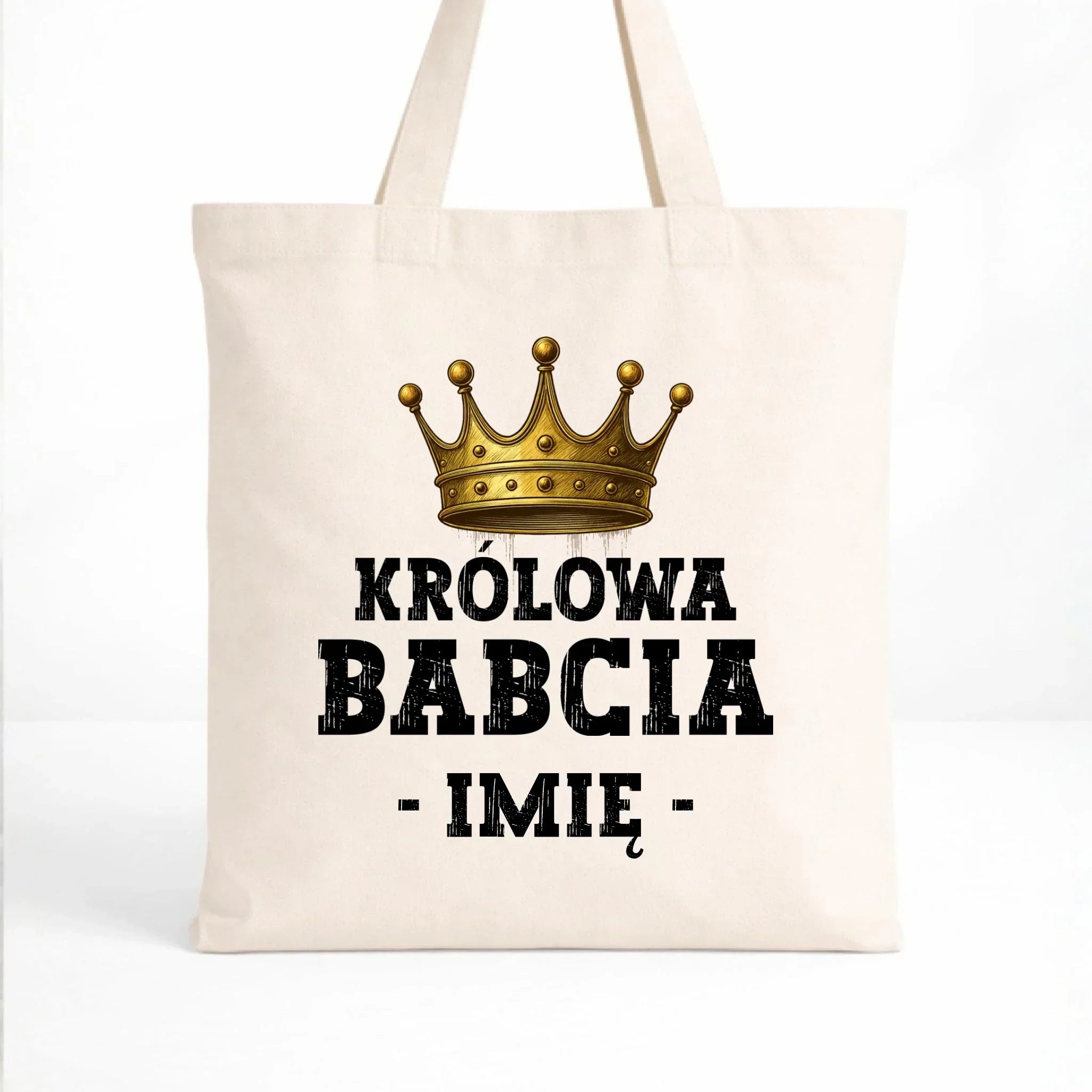 Torba dla babci - Królowa Babcia - personalizowana B17 - StoryCups.pl
