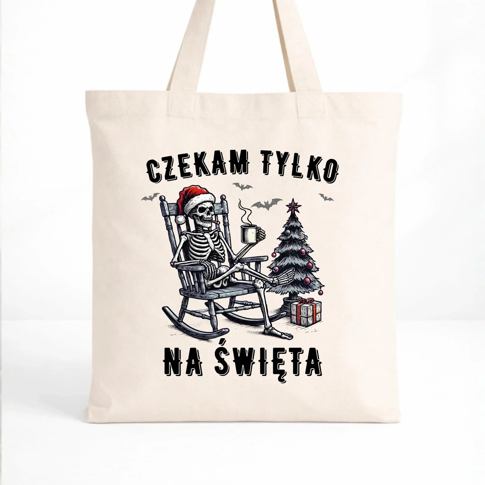 Torba świąteczna - Czekam tylko na święta BN56 - StoryCups.pl
