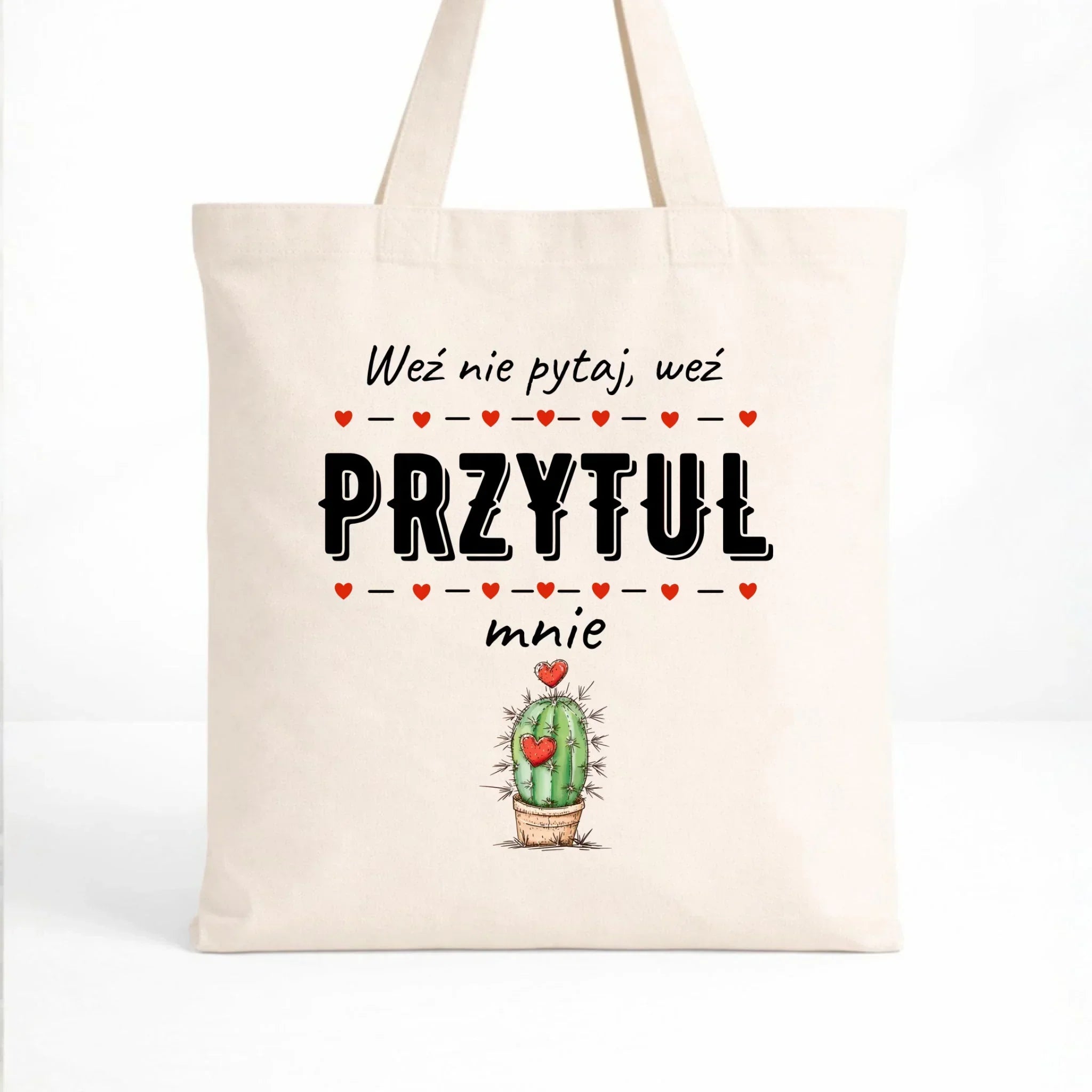Torba dla par - Weź nie pytaj, weź przytul mnie W49 - StoryCups.pl