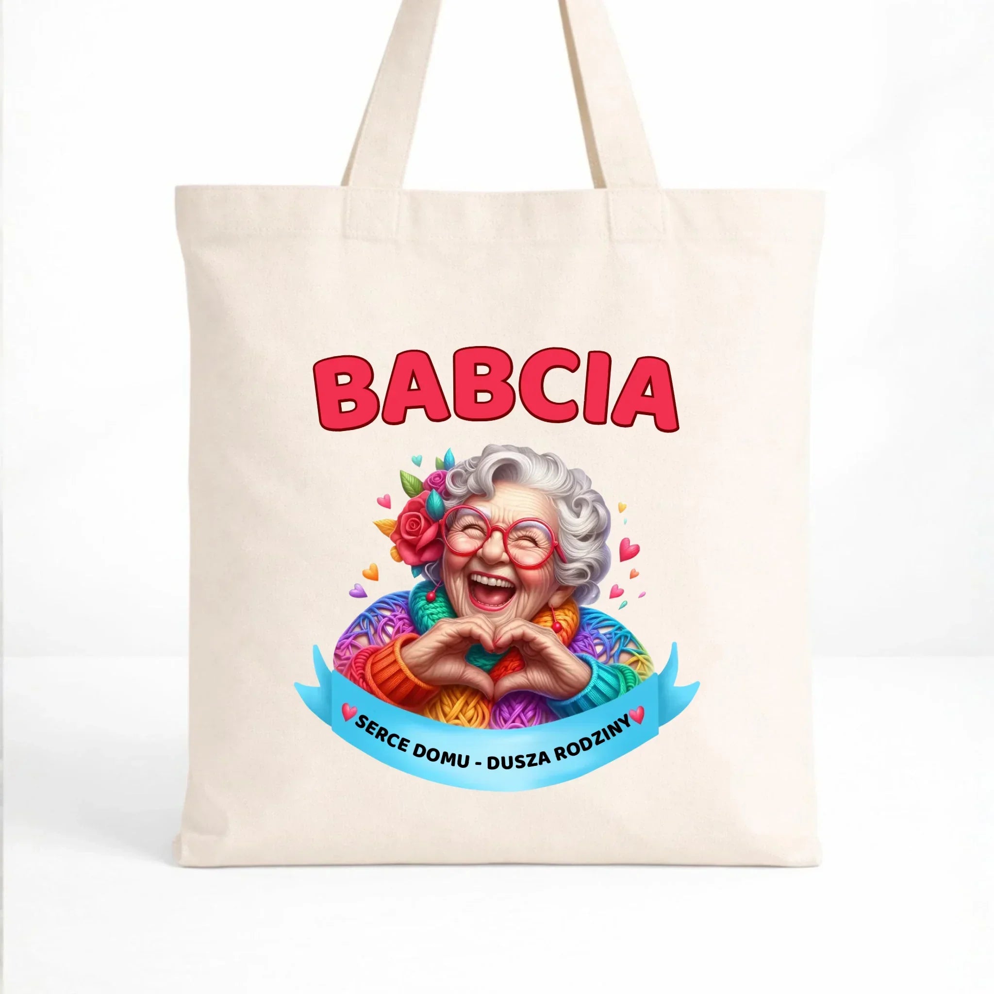 Torba dla babci - Babcia serce domu dusza rodziny B25 - StoryCups.pl