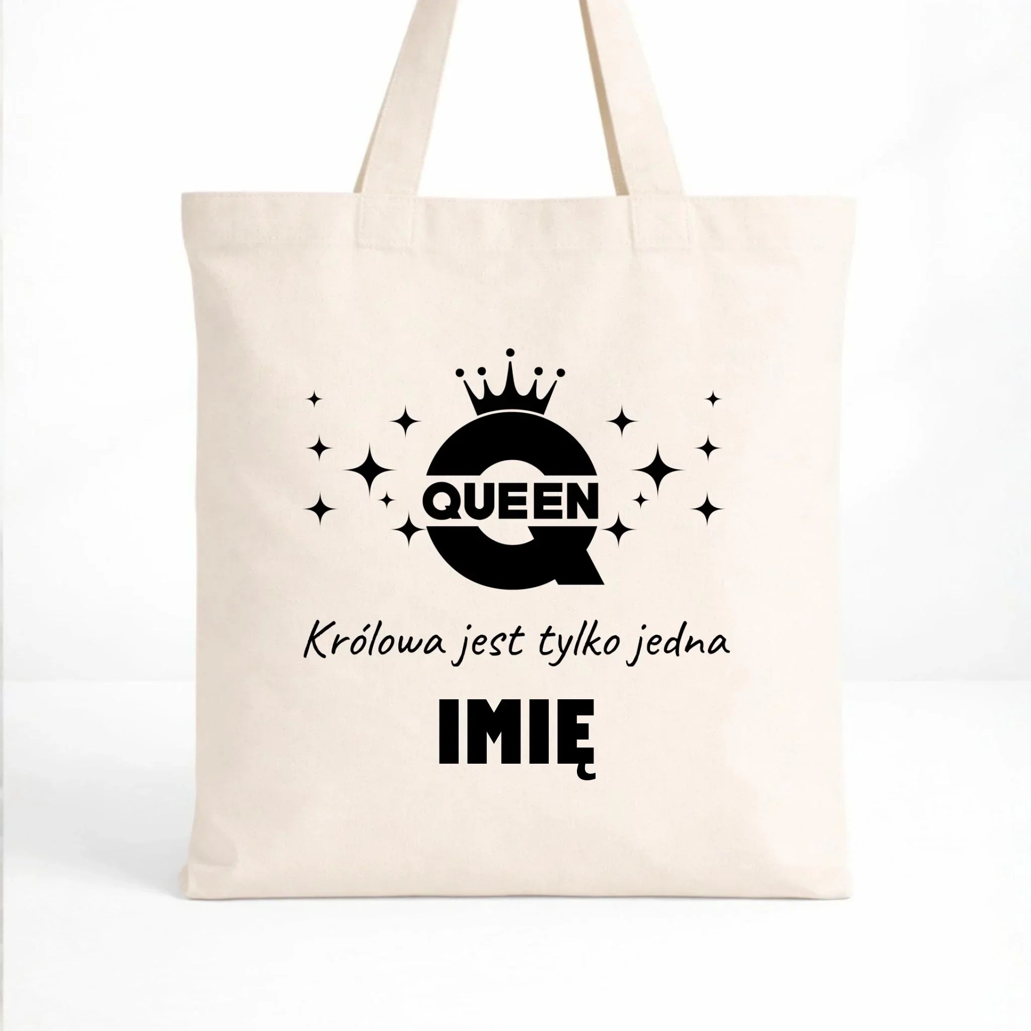 Torba dla niej - Queen Królowa jest tylko jedna - personalizowana W40 - StoryCups.pl