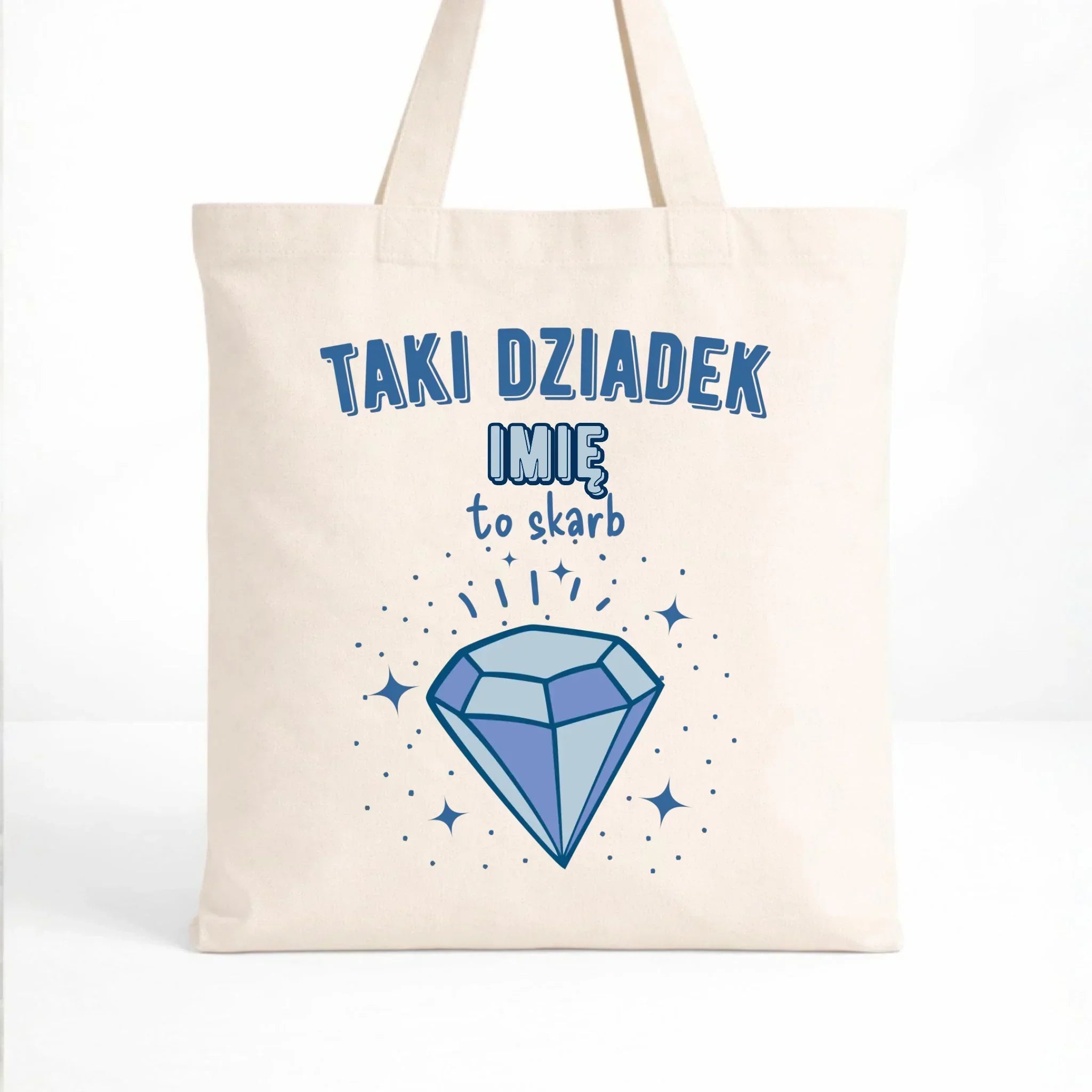 Torba dla dziadka - Taki Dziadek to skarb - personalizowana D06 - StoryCups.pl
