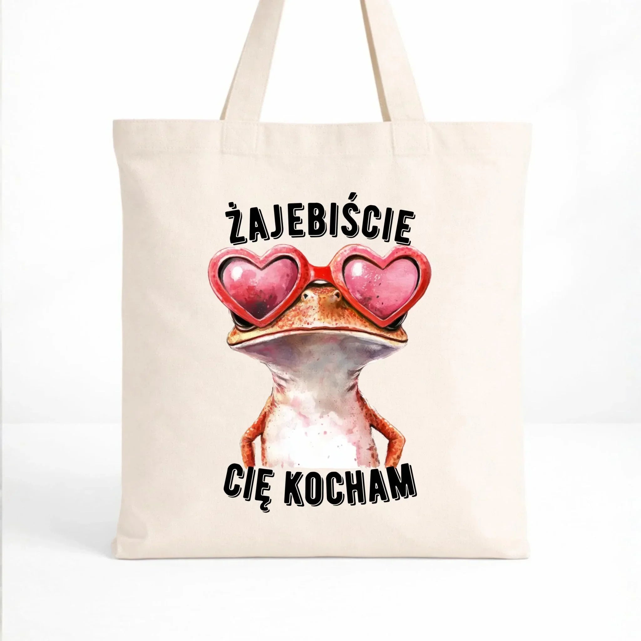 Torba dla par - Żajebiście Cię Kocham Żaba W17 - StoryCups.pl