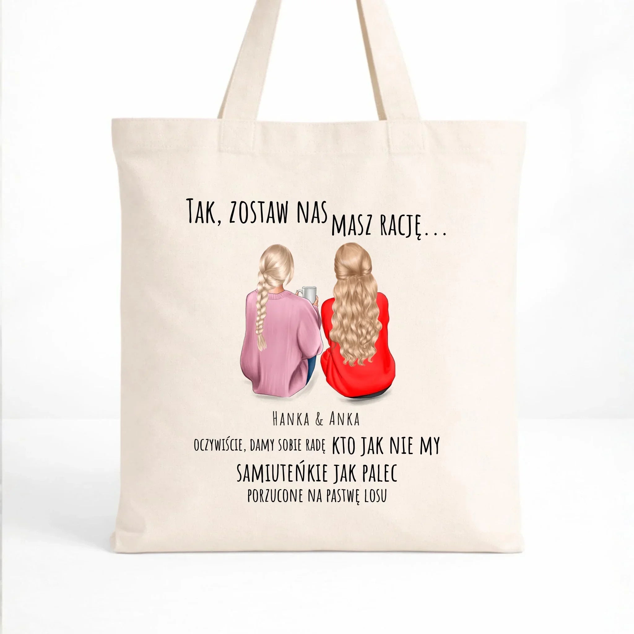 Torba na odejście z pracy - prezent od koleżanek - 2-5 osób personalizowana OP16 - StoryCups.pl
