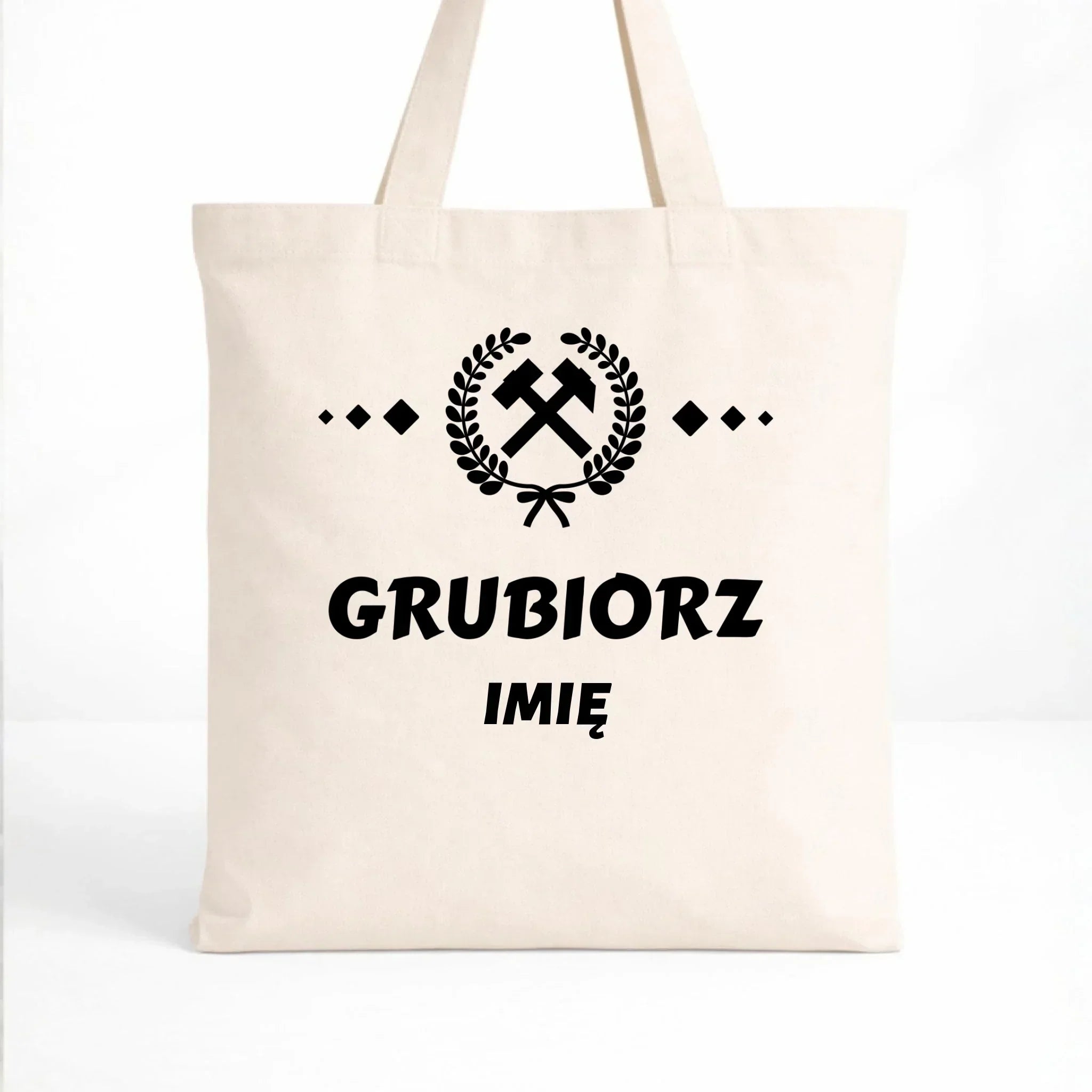 Torba - prezent dla górnika - Grubiorz - personalizowana G03 - StoryCups.pl