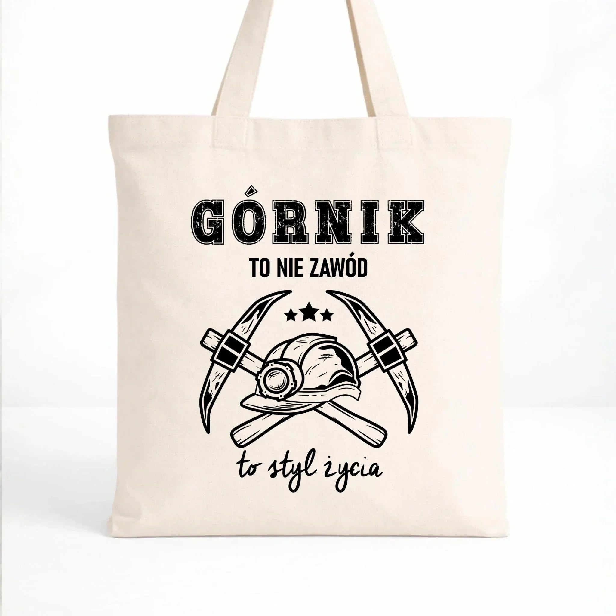 Torba - prezent dla górnika - Górnik to nie zawód to styl życia G05 - StoryCups.pl