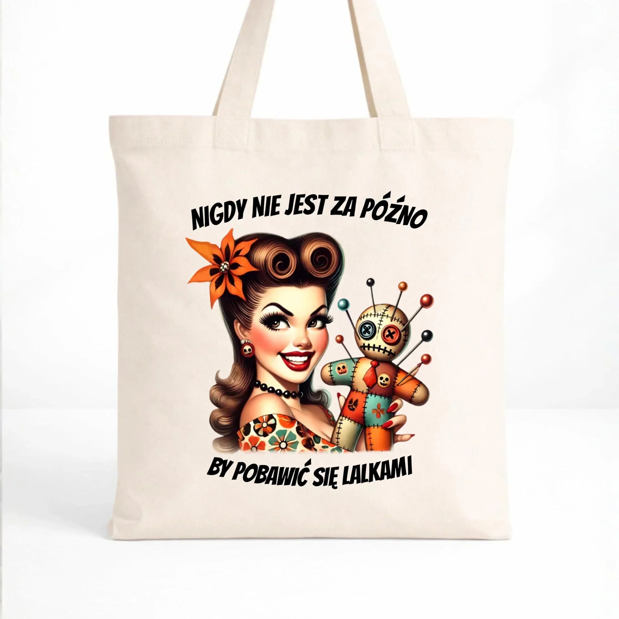 Torba dla niej - Laleczka Voodoo retro DZ21 - StoryCups.pl