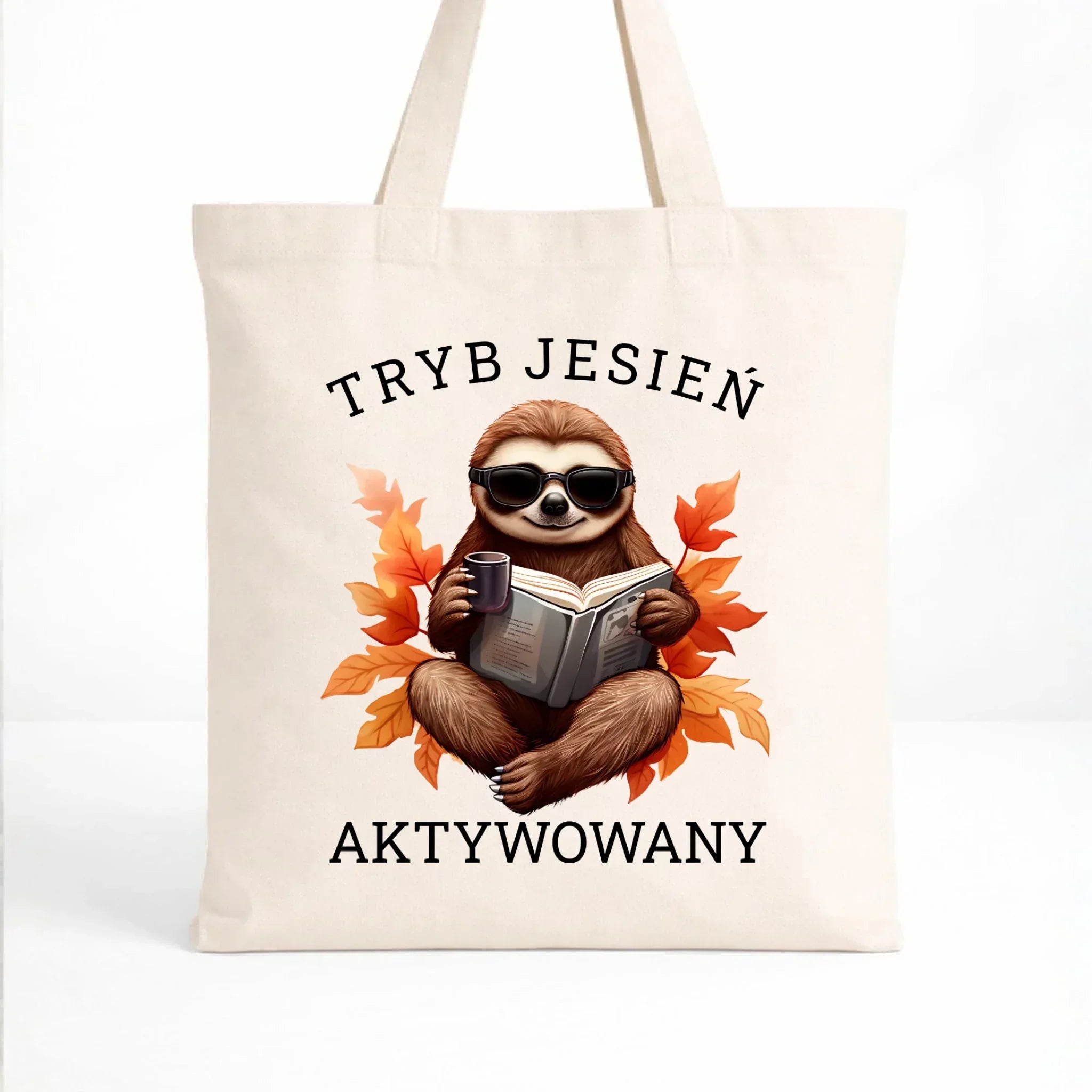 Torba jesienna - Leniwiec - Tryb jesień aktywowany JS23 - StoryCups.pl