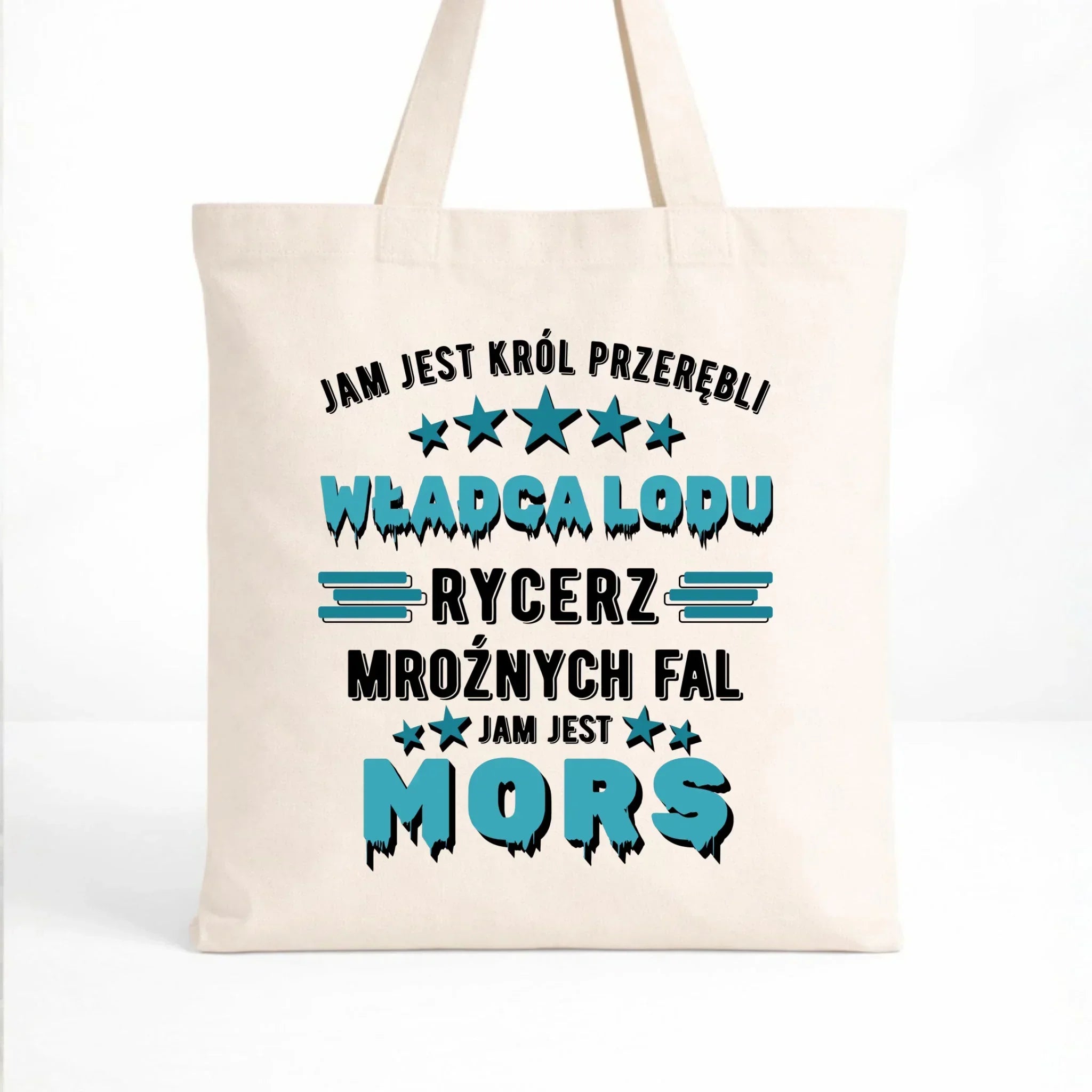 Torba - prezent dla morsa - Jam jest Król przerębli Jam jest mors HM13 - StoryCups.pl