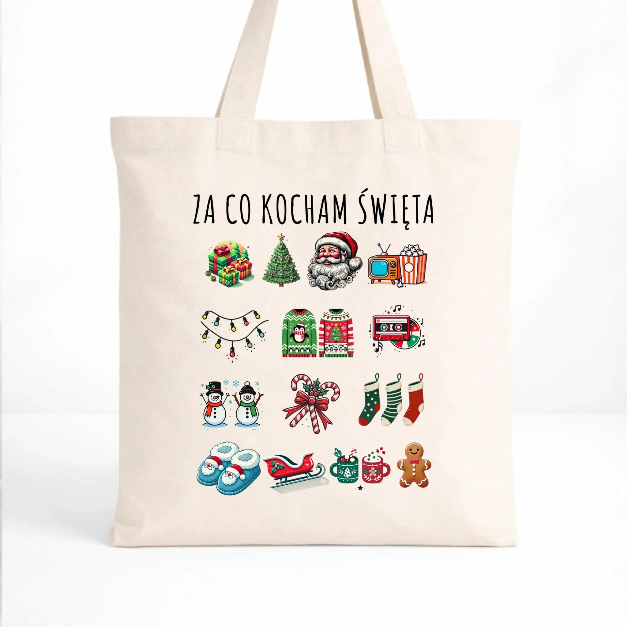 Torba świąteczna - Za co kocham święta BN130 - StoryCups.pl