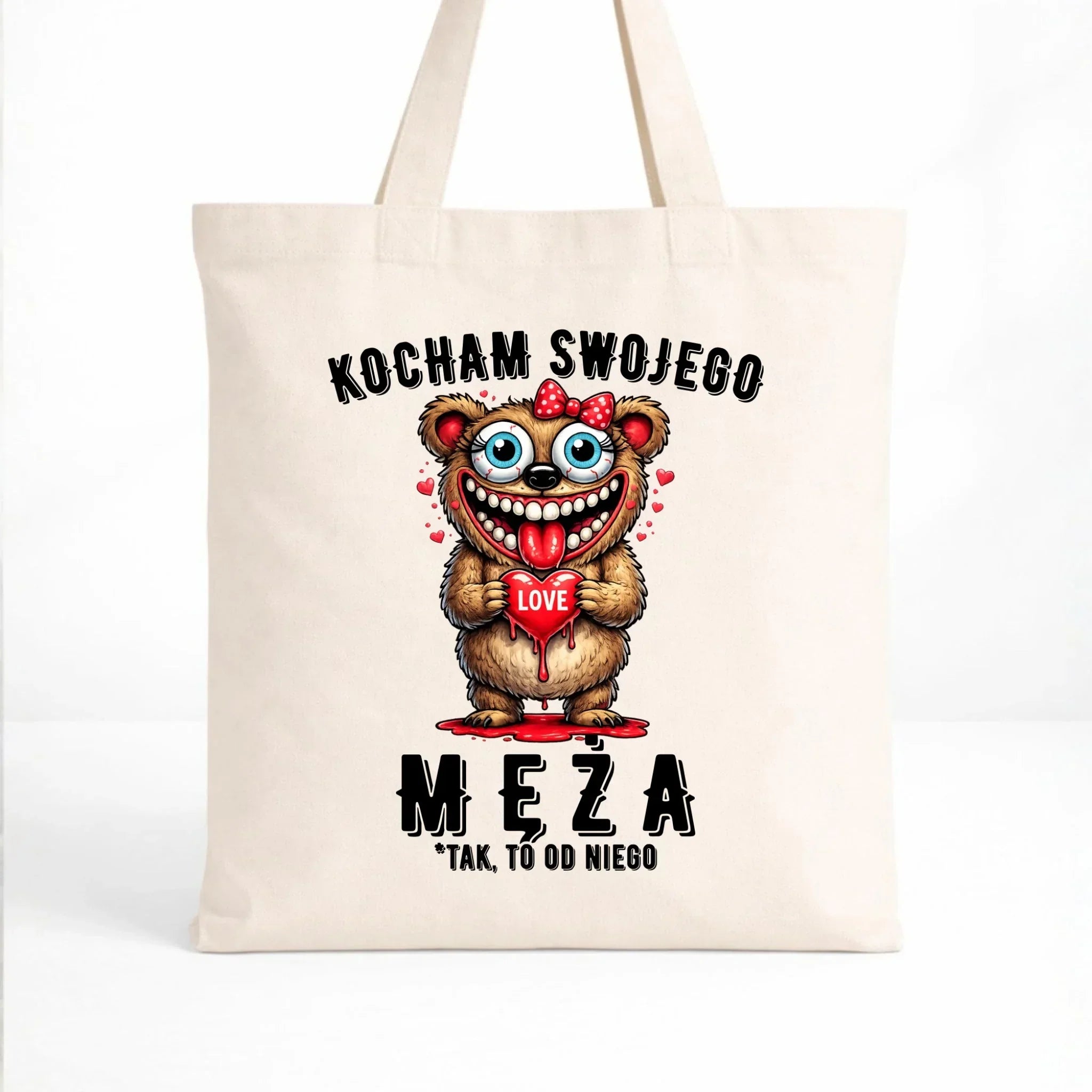 Torba dla żony - Kocham swojego męża W22 - StoryCups.pl