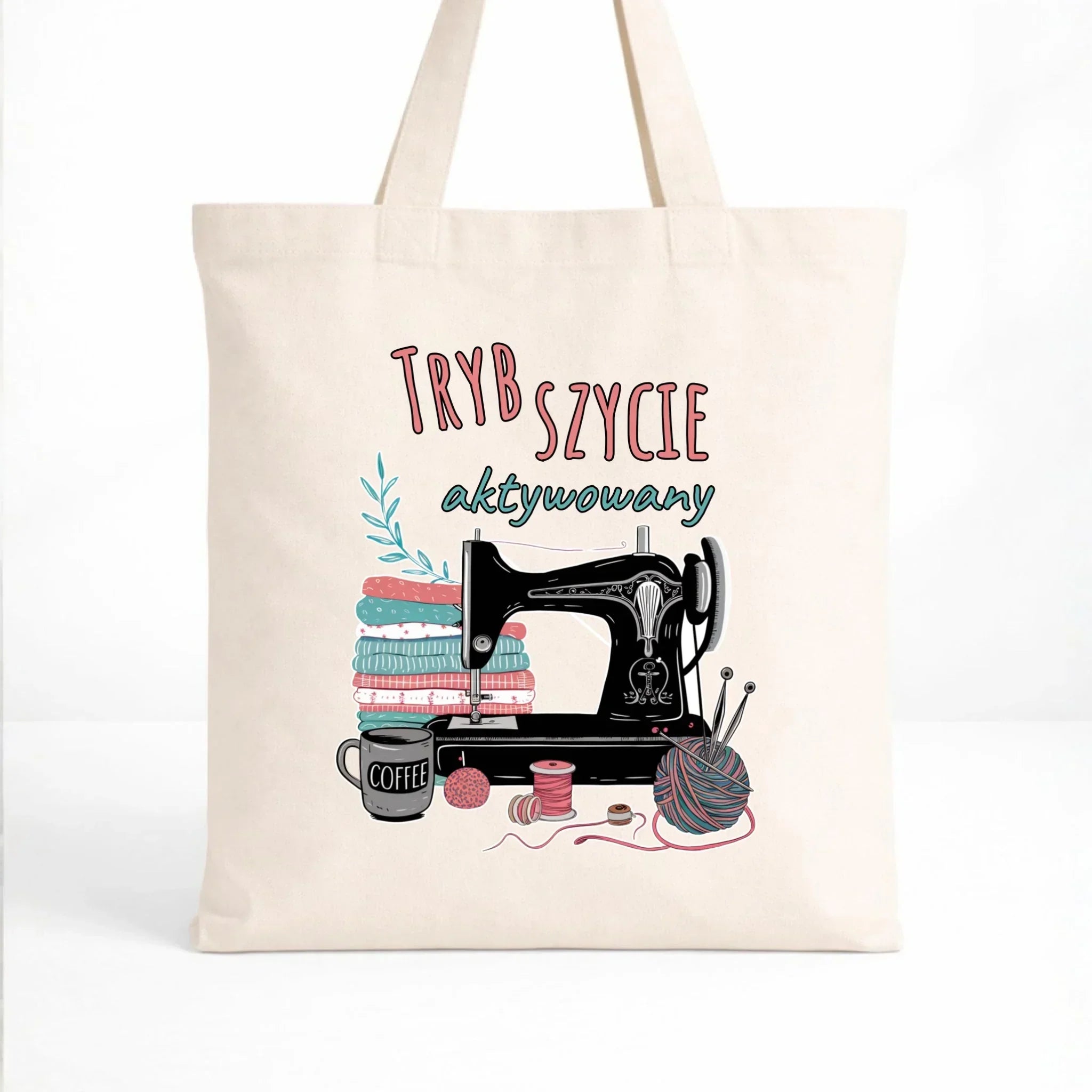 Torba szyciowa dla krawcowej - Tryb szycie aktywowany HS06 - StoryCups.pl