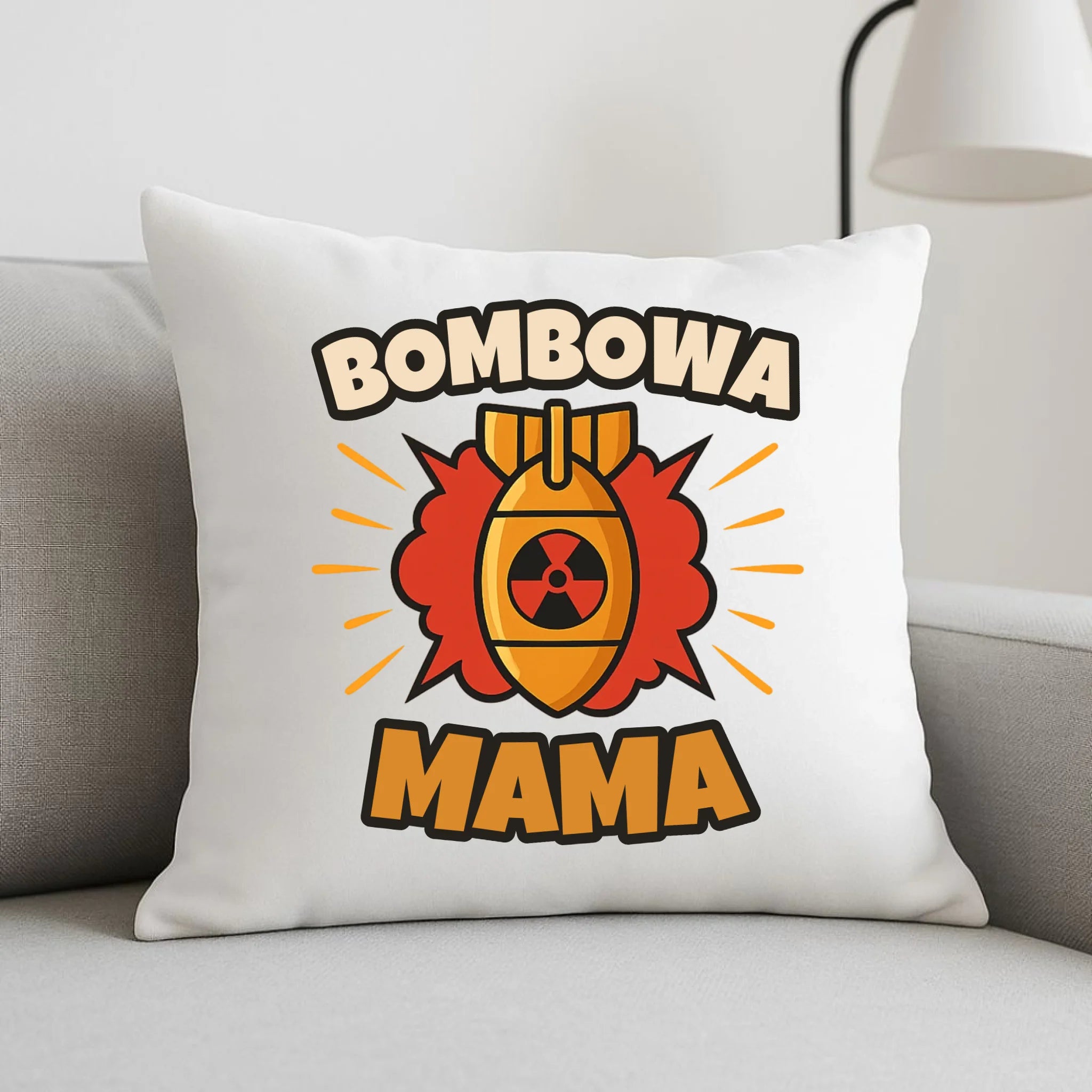 Poduszka dla mamy - Bombowa Mama DM02 - StoryCups.pl