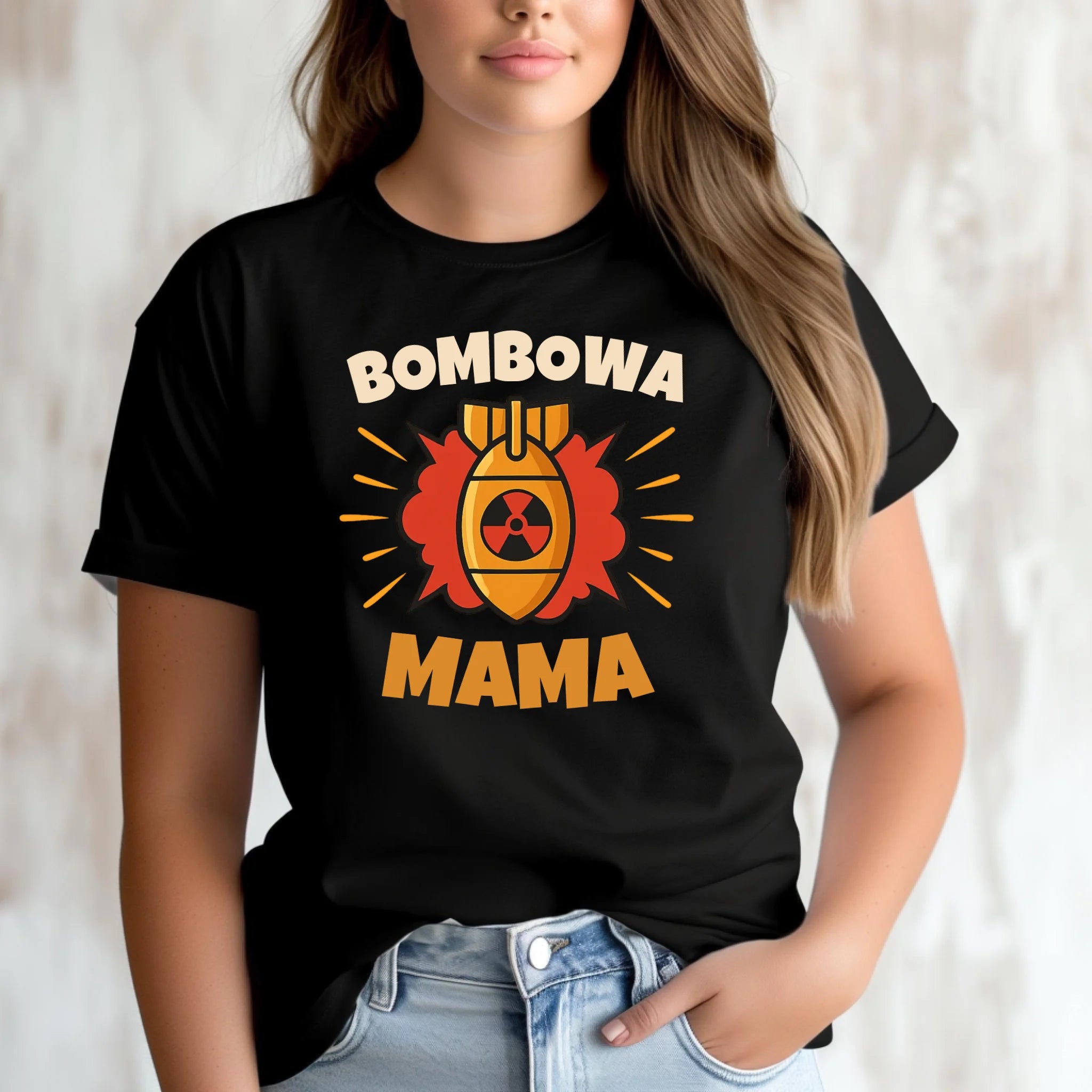 Koszulka dla mamy - Bombowa Mama DM02 - StoryCups.pl