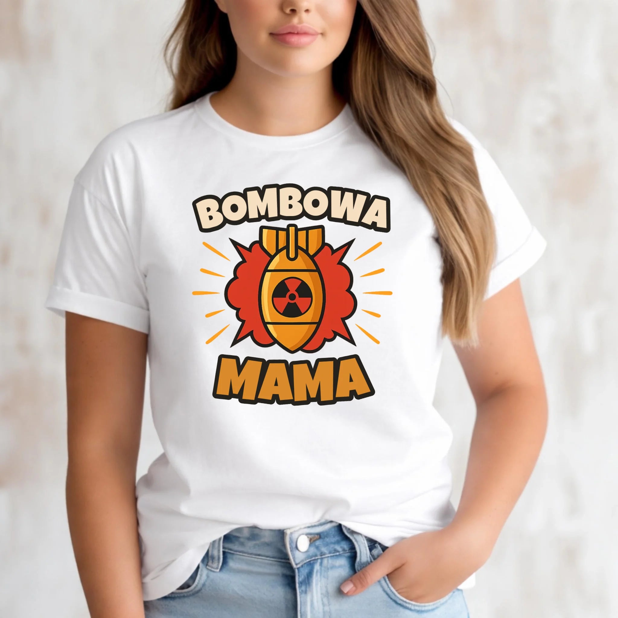 Koszulka dla mamy - Bombowa Mama DM02 - StoryCups.pl
