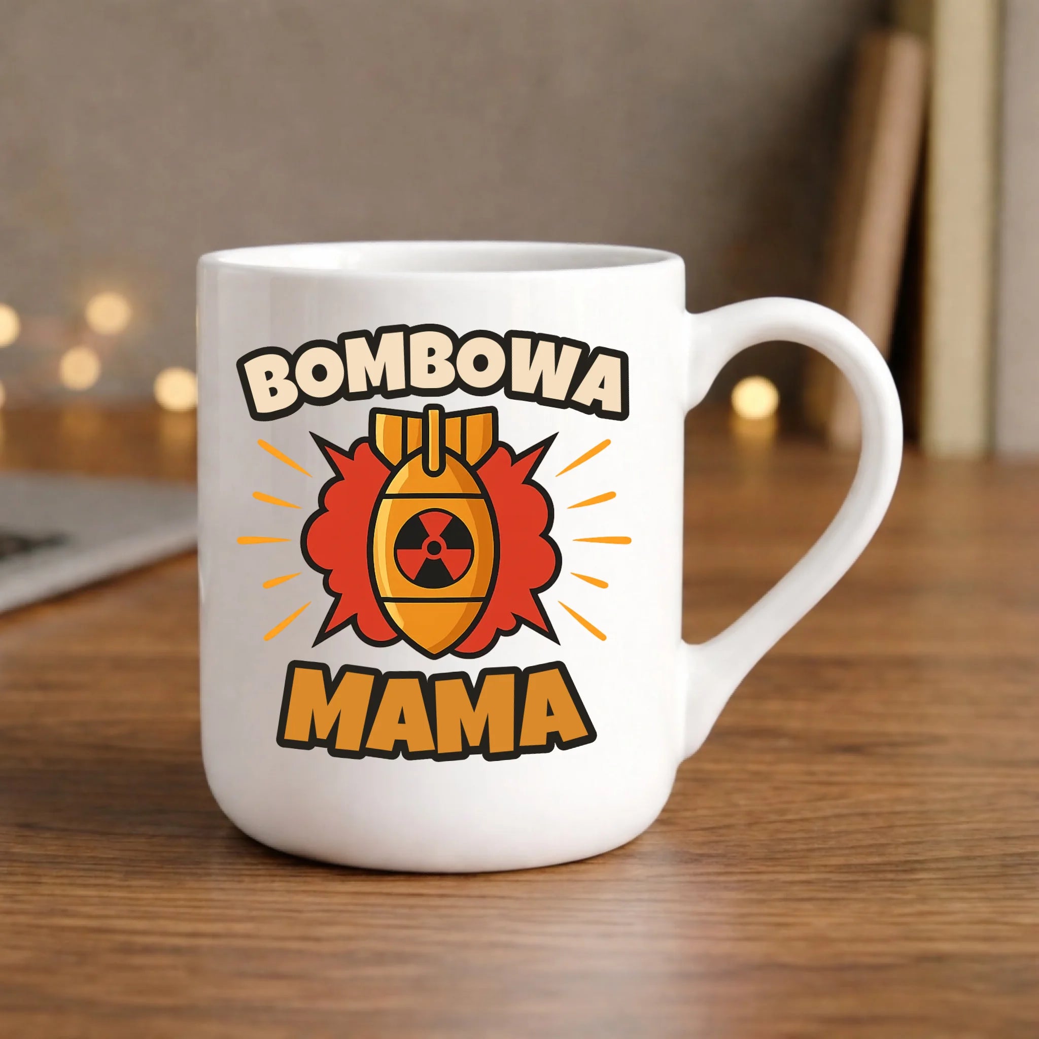 Kubek elegant dla mamy - Bombowa Mama DM02 - StoryCups.pl
