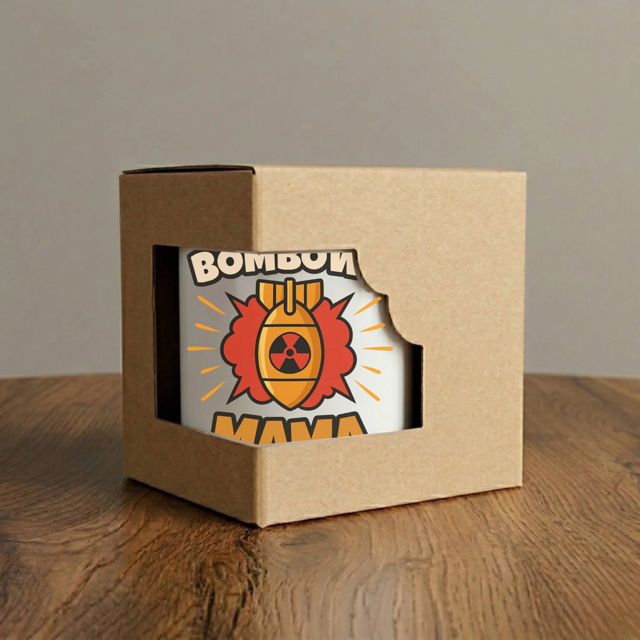 Kubek magiczny dla mamy - Bombowa Mama DM02 - StoryCups.pl