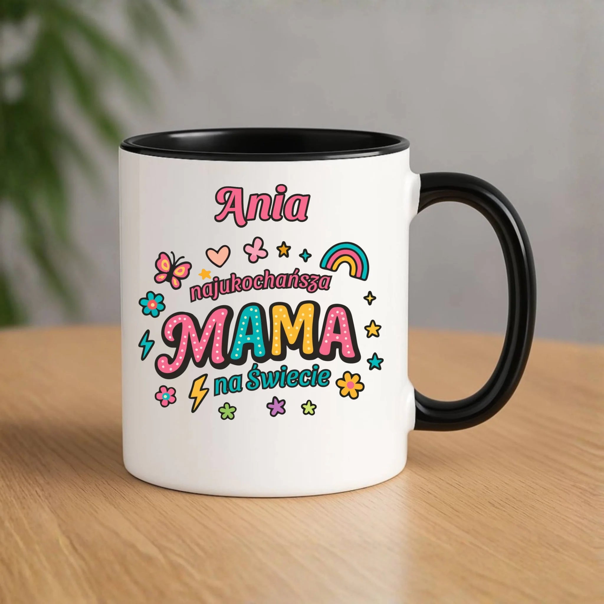 Kubek dla mamy - Najukochańsza mama na Świecie - personalizowany DM03 - StoryCups.pl