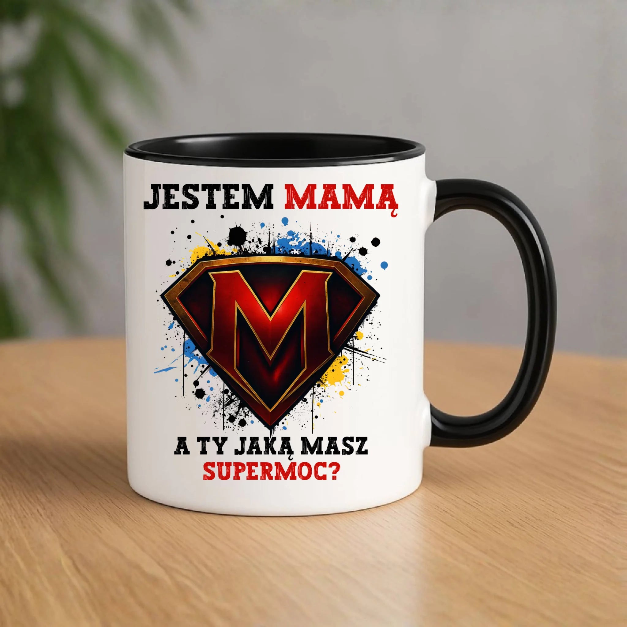 Kubek dla mamy - Jestem mamą A Ty jaką masz supermoc? DM04 - StoryCups.pl