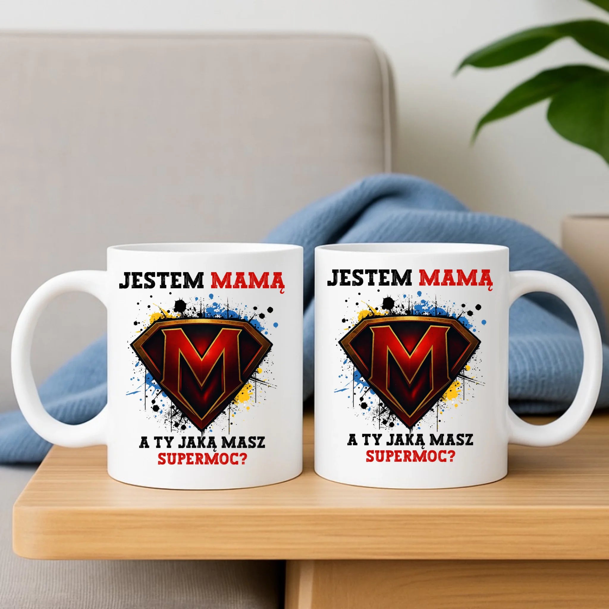 Kubek dla mamy - Jestem mamą A Ty jaką masz supermoc? DM04 - StoryCups.pl