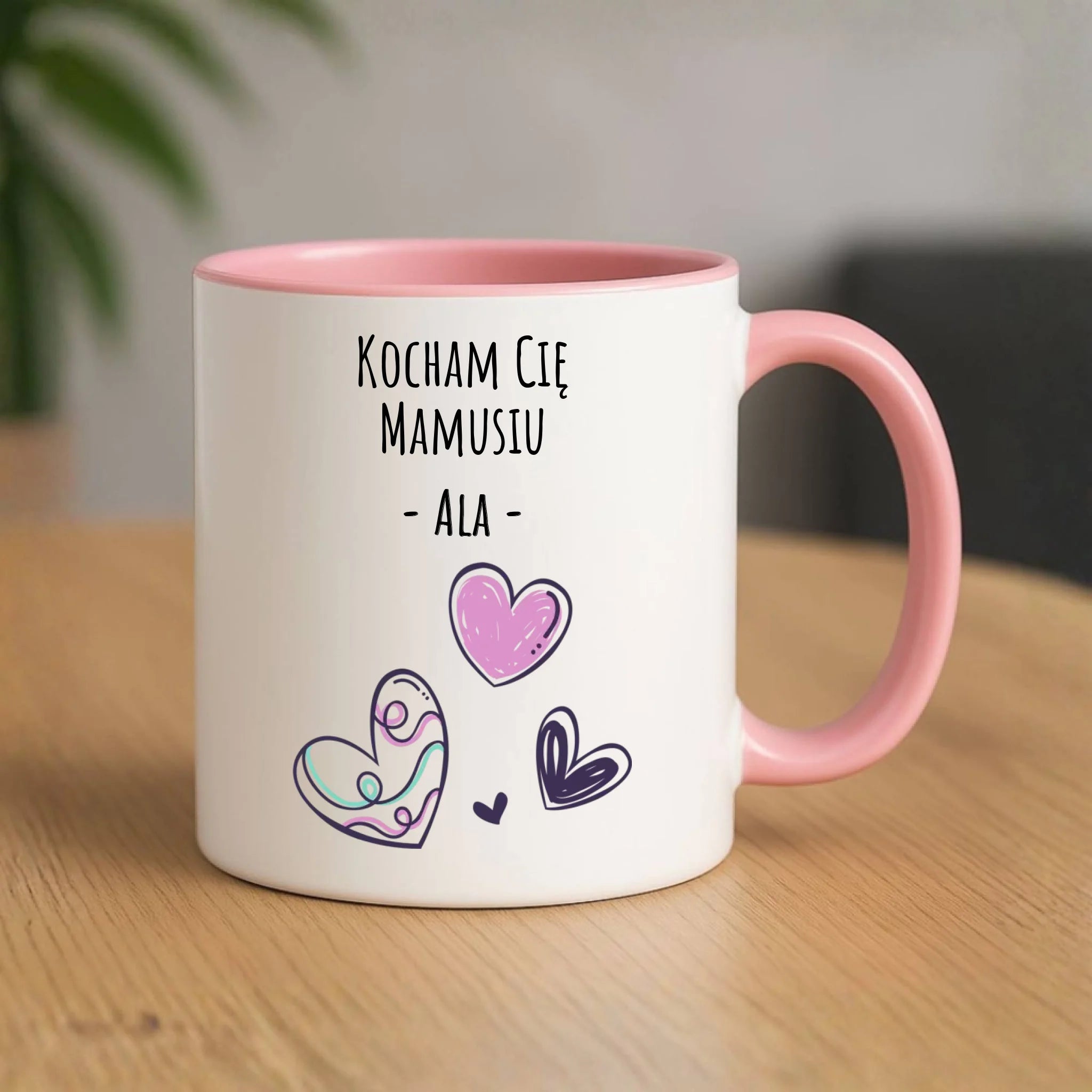 Kubek dla mamy - Kocham Cię Mamusiu - personalizowany DM05 - StoryCups.pl