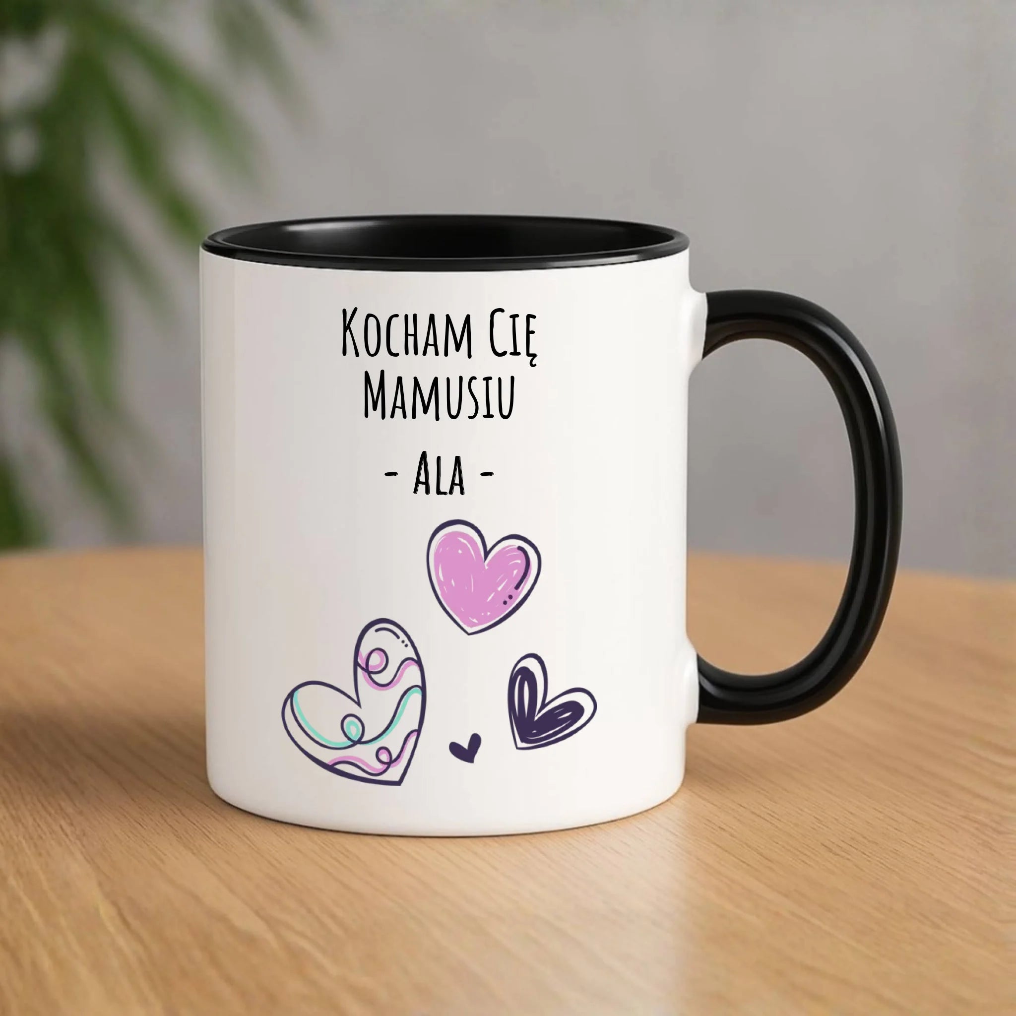 Kubek dla mamy - Kocham Cię Mamusiu - personalizowany DM05 - StoryCups.pl